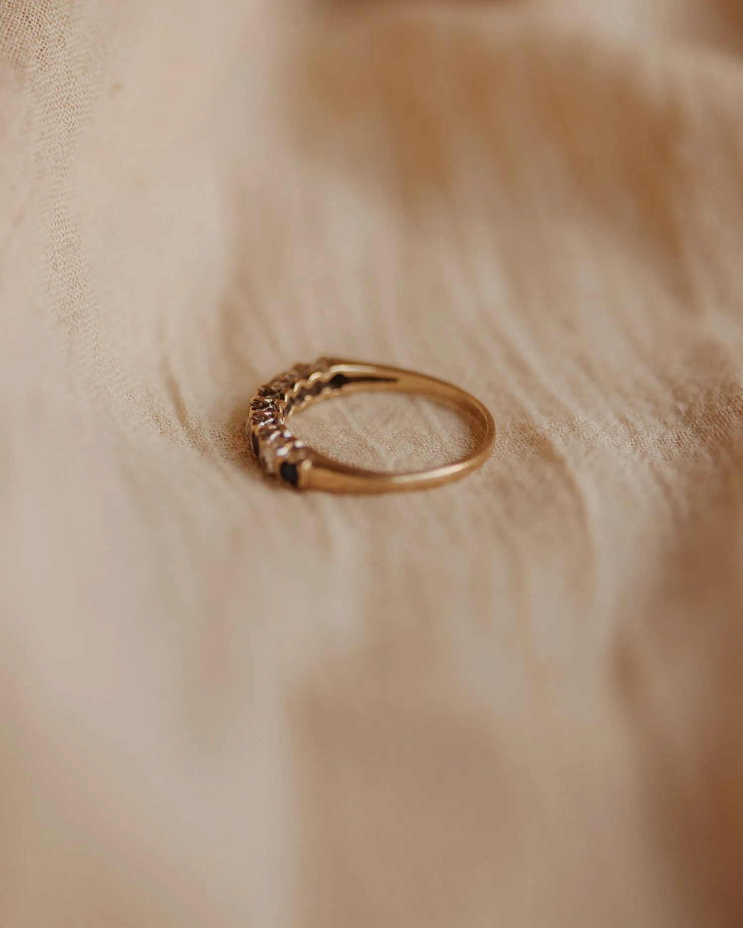 Norma 1987 9ct Gold Vintage Sapphire Ring sold by Rock n Rose product image thumbnail 5