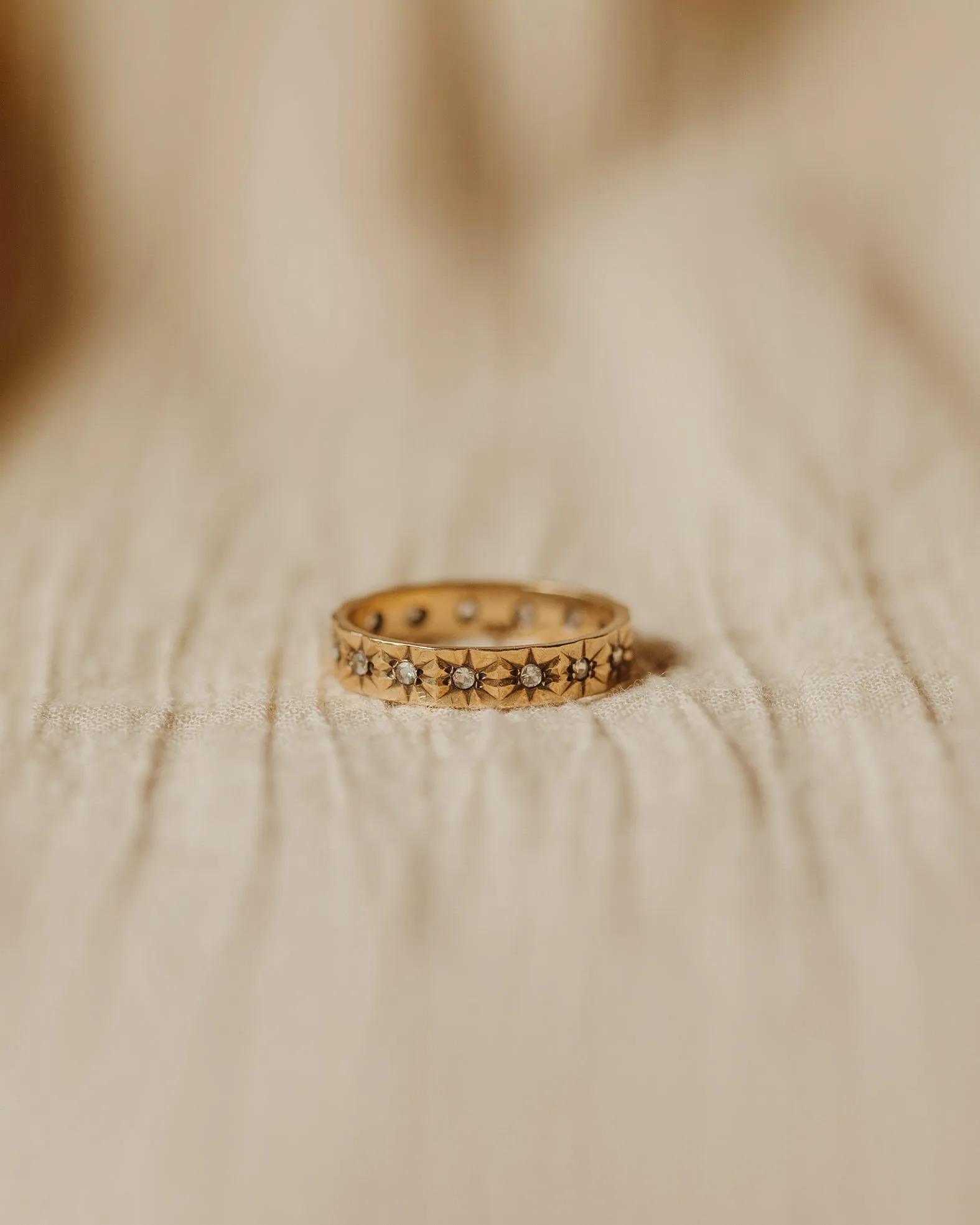 Maya 9ct Gold Eternity Ring sold by Rock n Rose product image thumbnail 2