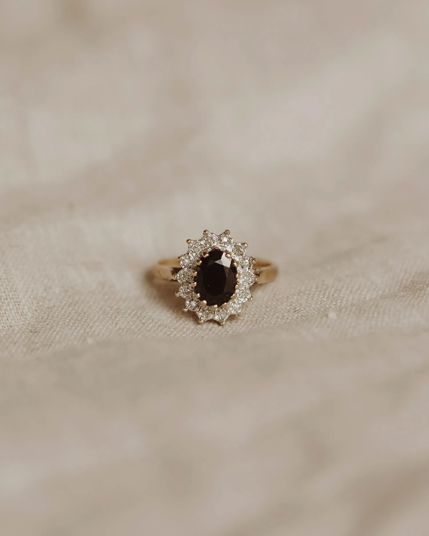 Hyacinth 9ct Gold Sapphire Ring sold by Rock n Rose product image thumbnail 2