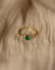 Eleanor Vintage 18ct Gold Emerald & Diamond Ring sold by Rock n Rose