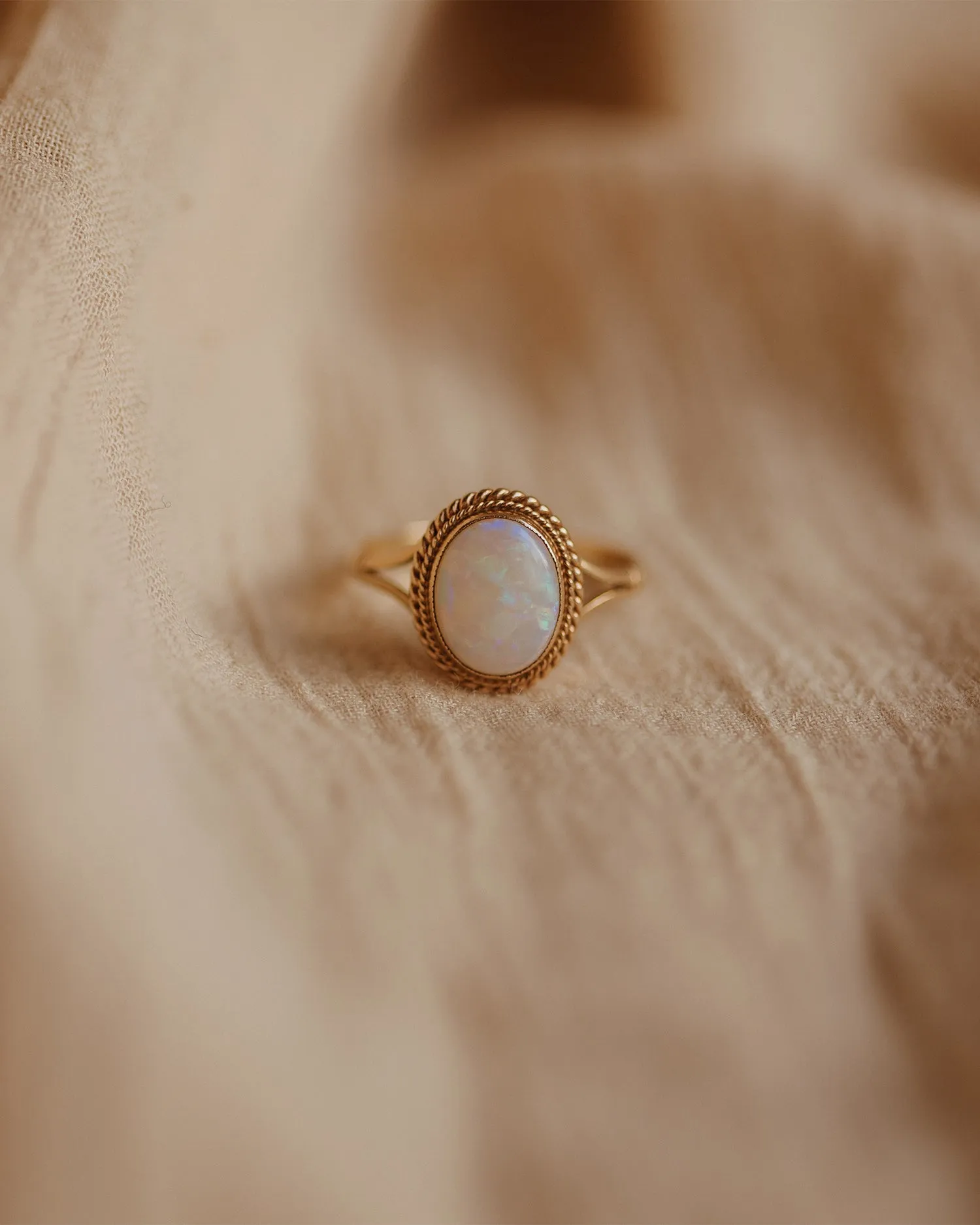 Whinnie 1986 9ct Gold Opal Ring sold by Rock n Rose