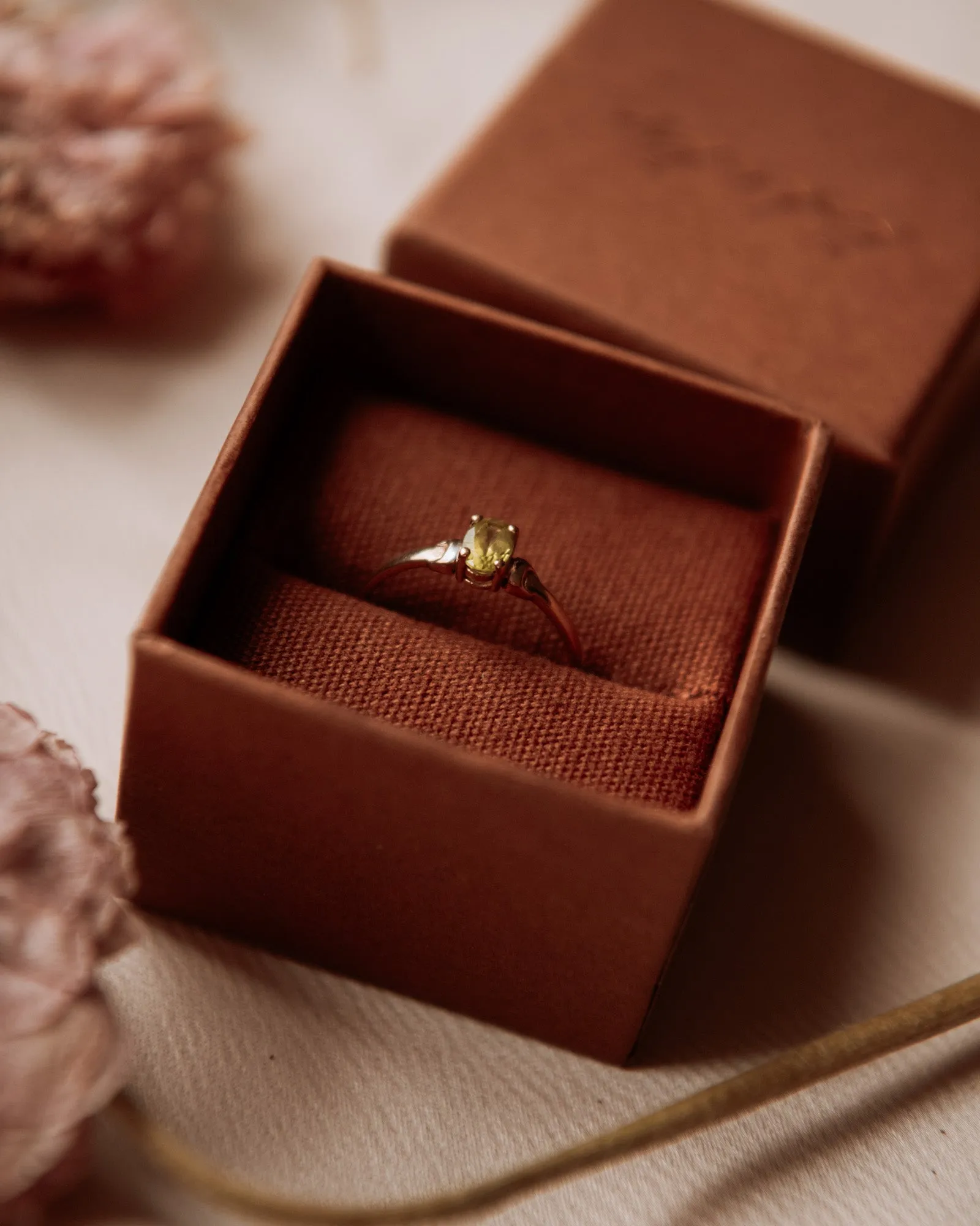 Joanna 9ct Gold Peridot Ring sold by Rock n Rose product image thumbnail 2