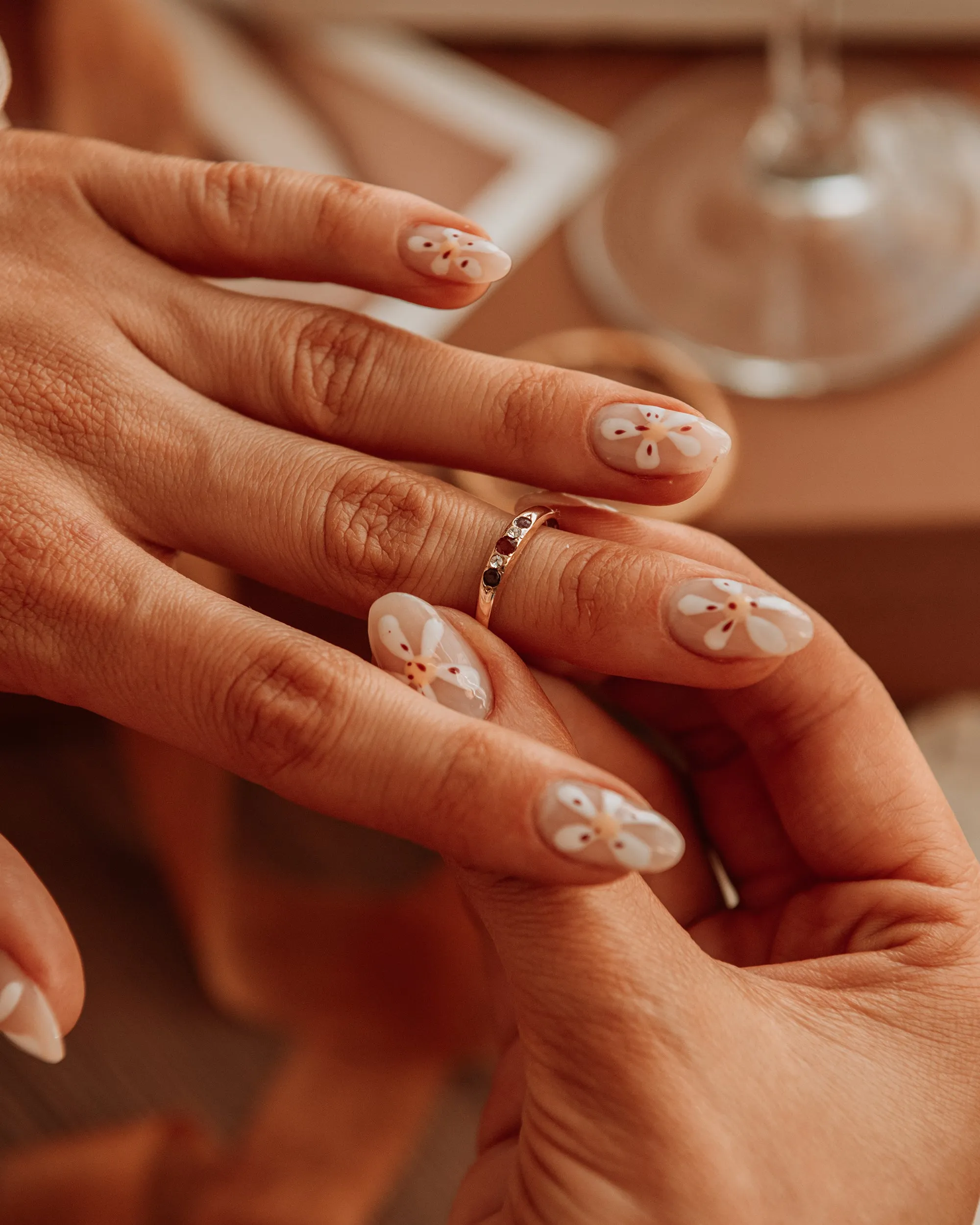 Seraphina 9ct Gold Garnet & Ruby Ring sold by Rock n Rose product image thumbnail 2