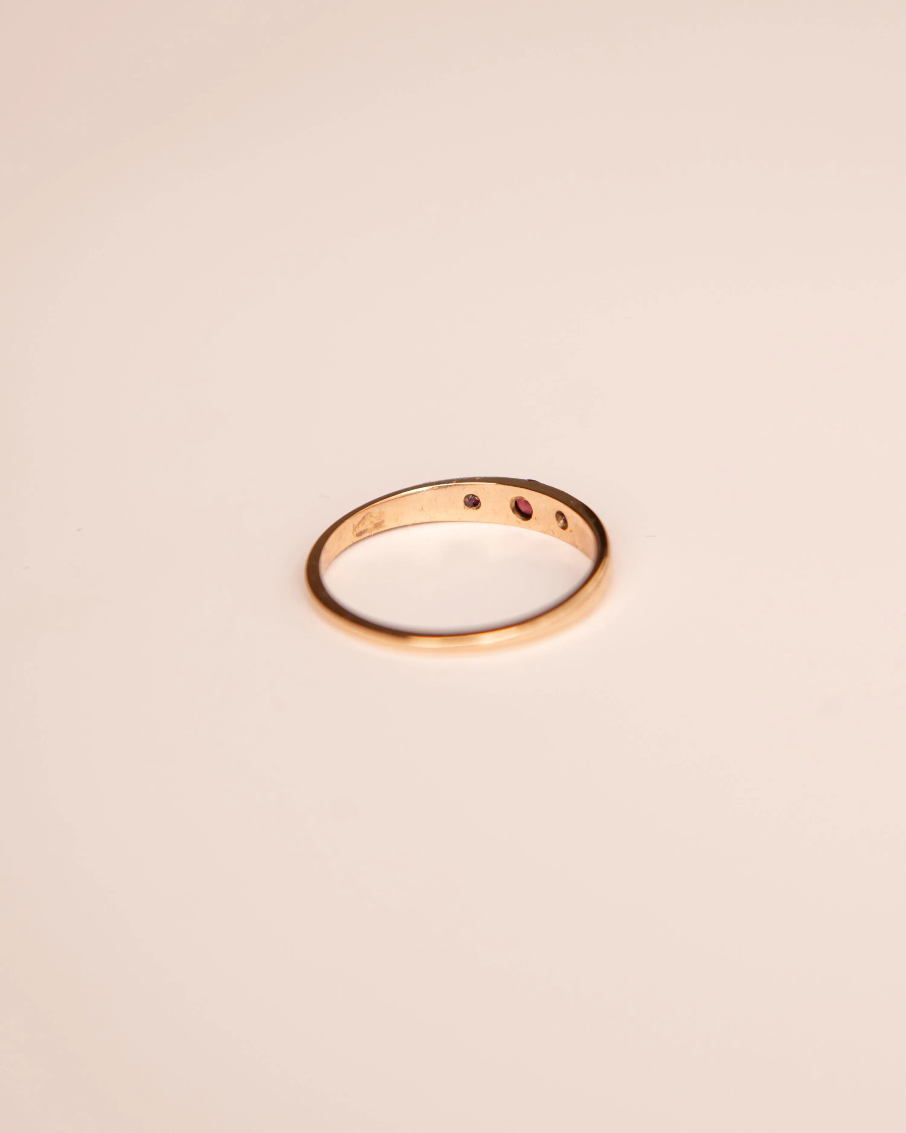 Seraphina 9ct Gold Garnet & Ruby Ring sold by Rock n Rose product image thumbnail 5