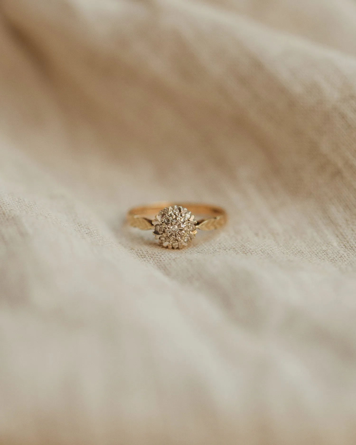 Francine 9ct Gold Diamond Ring sold by Rock n Rose