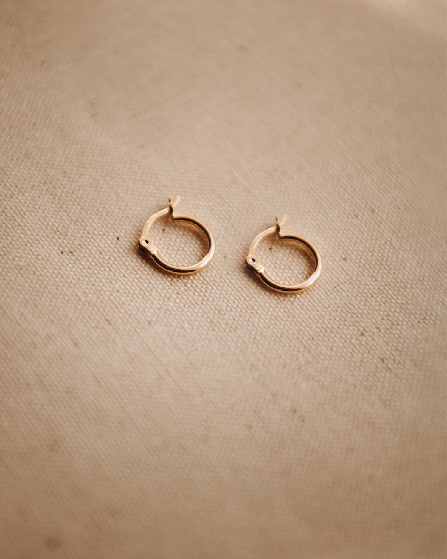 Irma Gold Vermeil 12mm Hoops sold by Rock n Rose