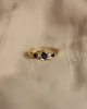 Harriette 1982 Vintage 18ct Gold Sapphire & Diamond Ring sold by Rock n Rose