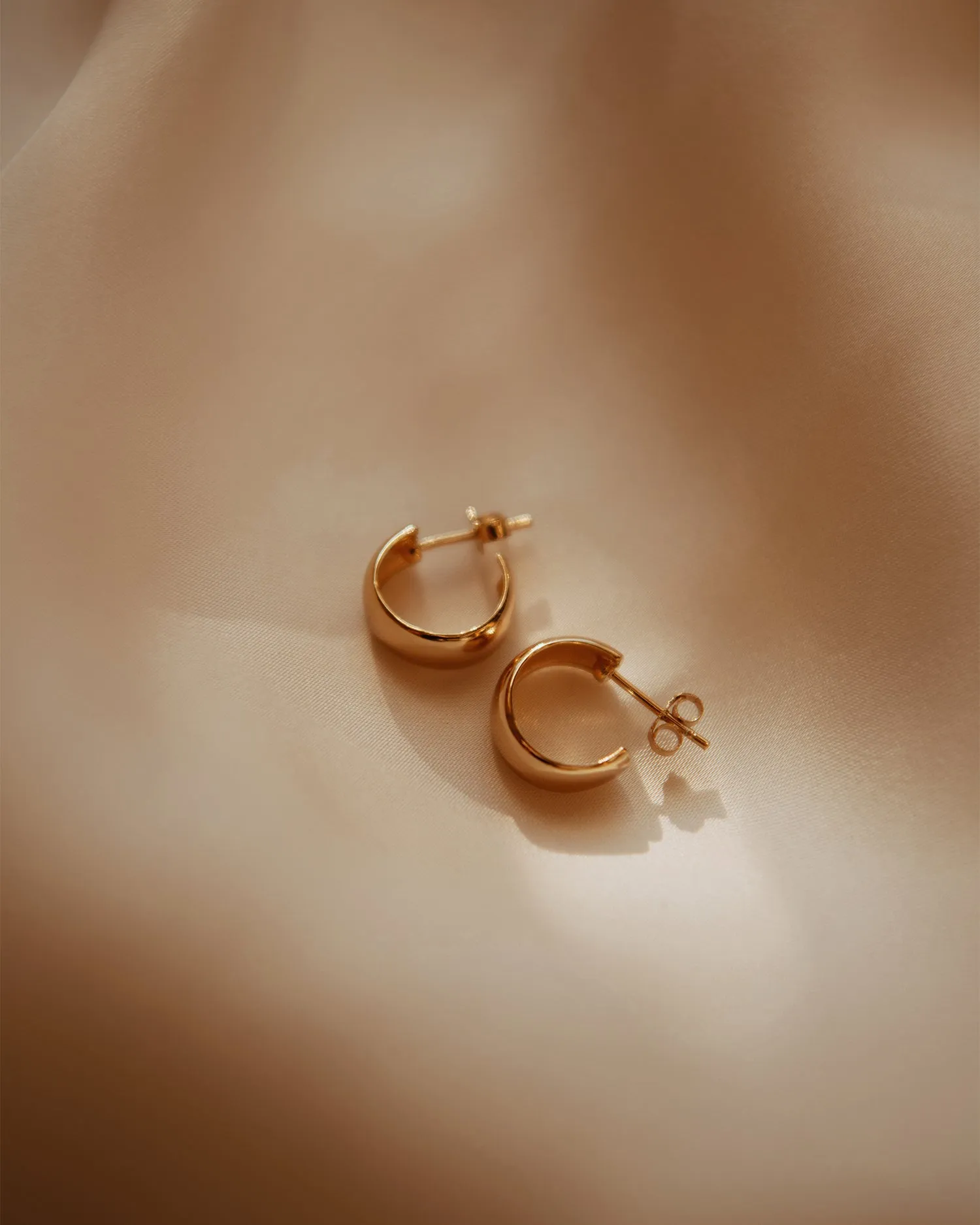 Sylvie Gold Vermeil Hoops sold by Rock n Rose product image thumbnail 2