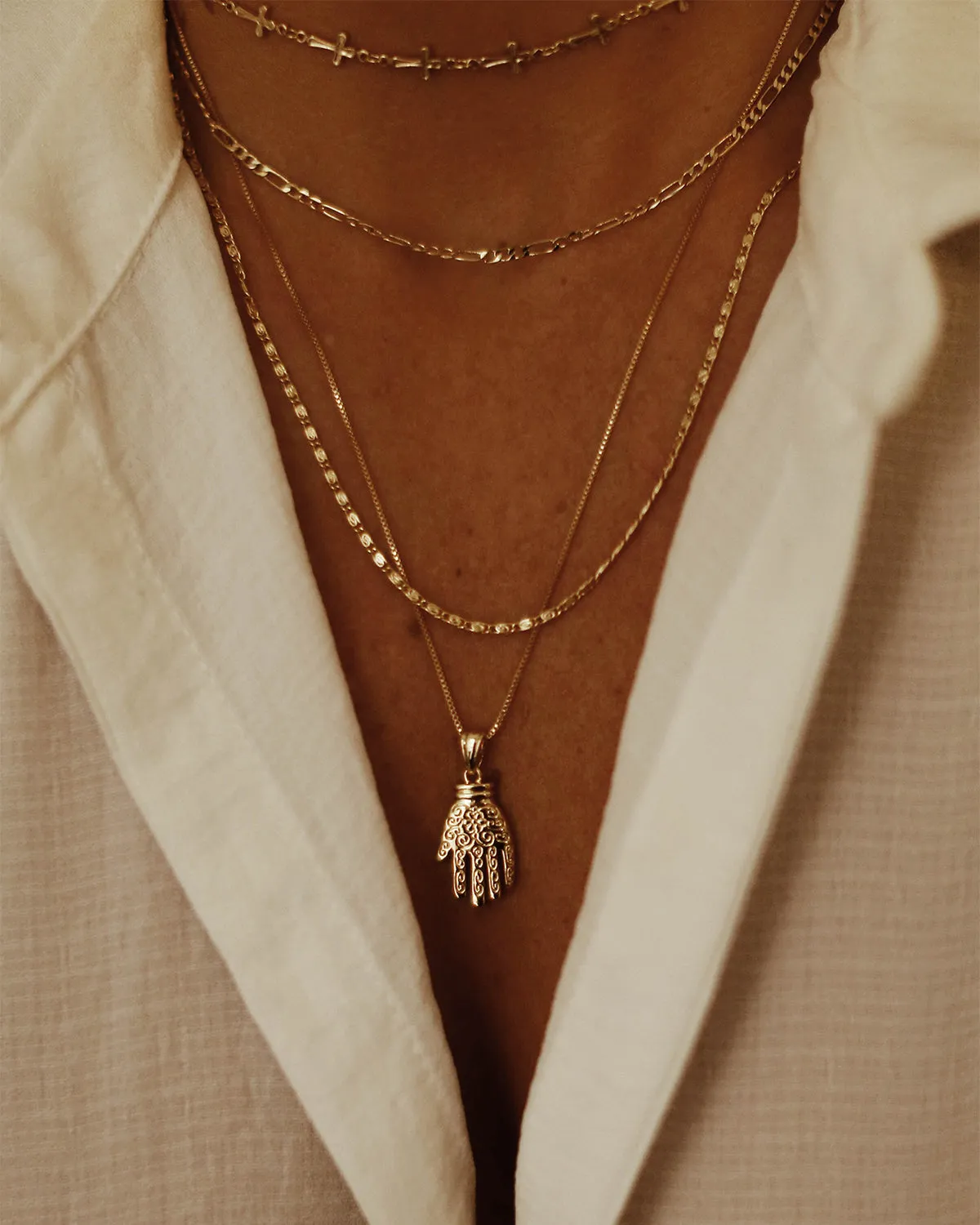 Julia Simple Chain Necklace sold by Rock n Rose product image thumbnail 2