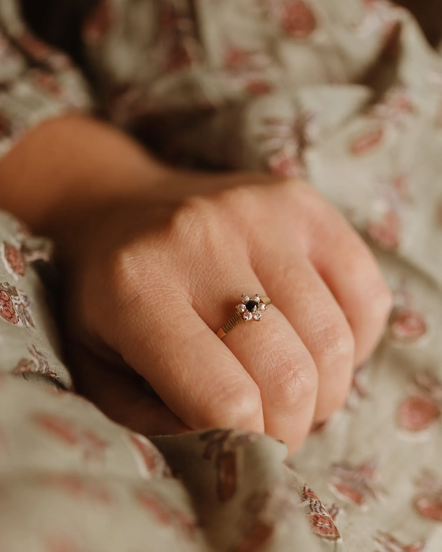 Marigold 9ct Gold Sapphire Ring sold by Rock n Rose