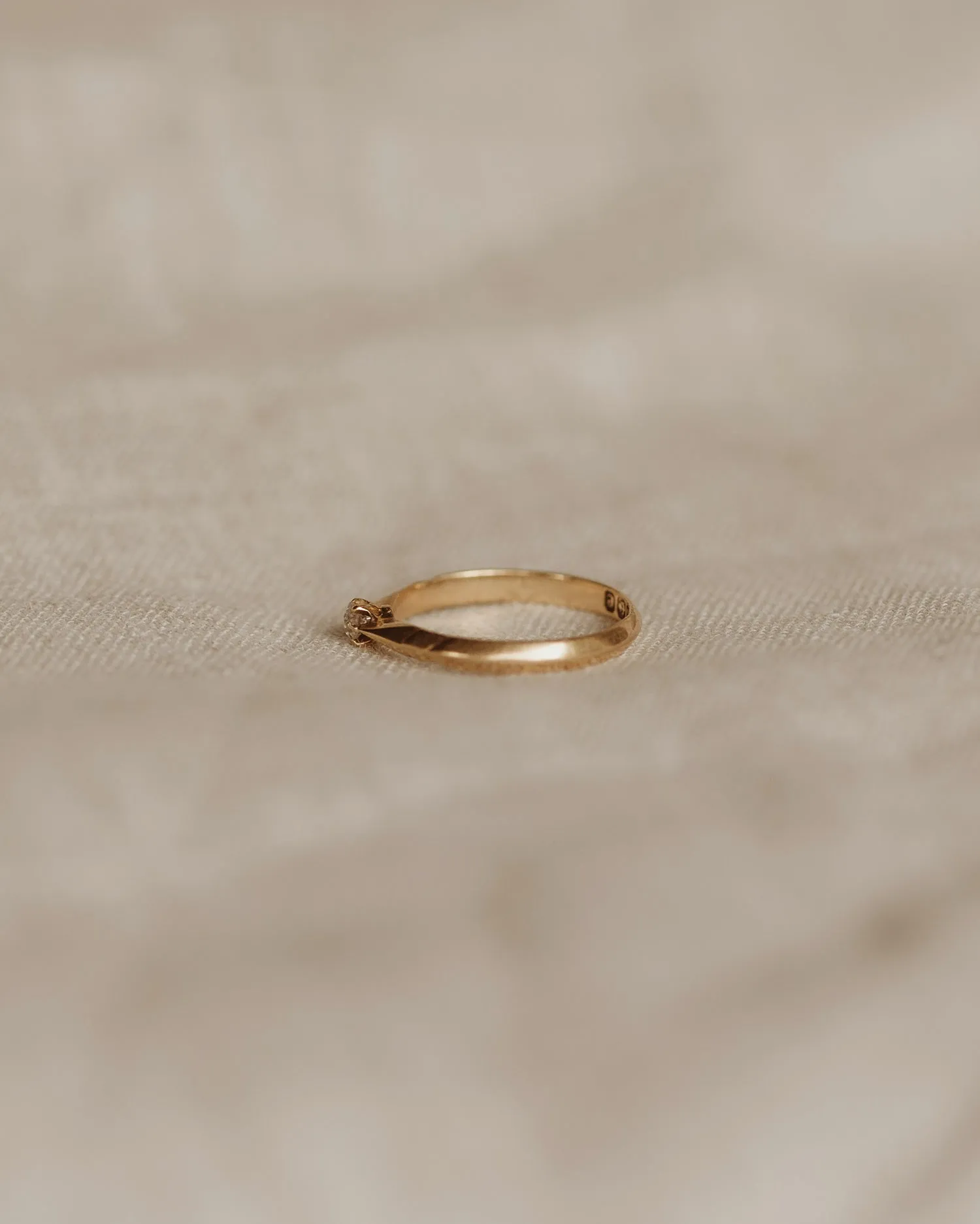 Eloise 18ct Gold Diamond Ring sold by Rock n Rose product image thumbnail 5