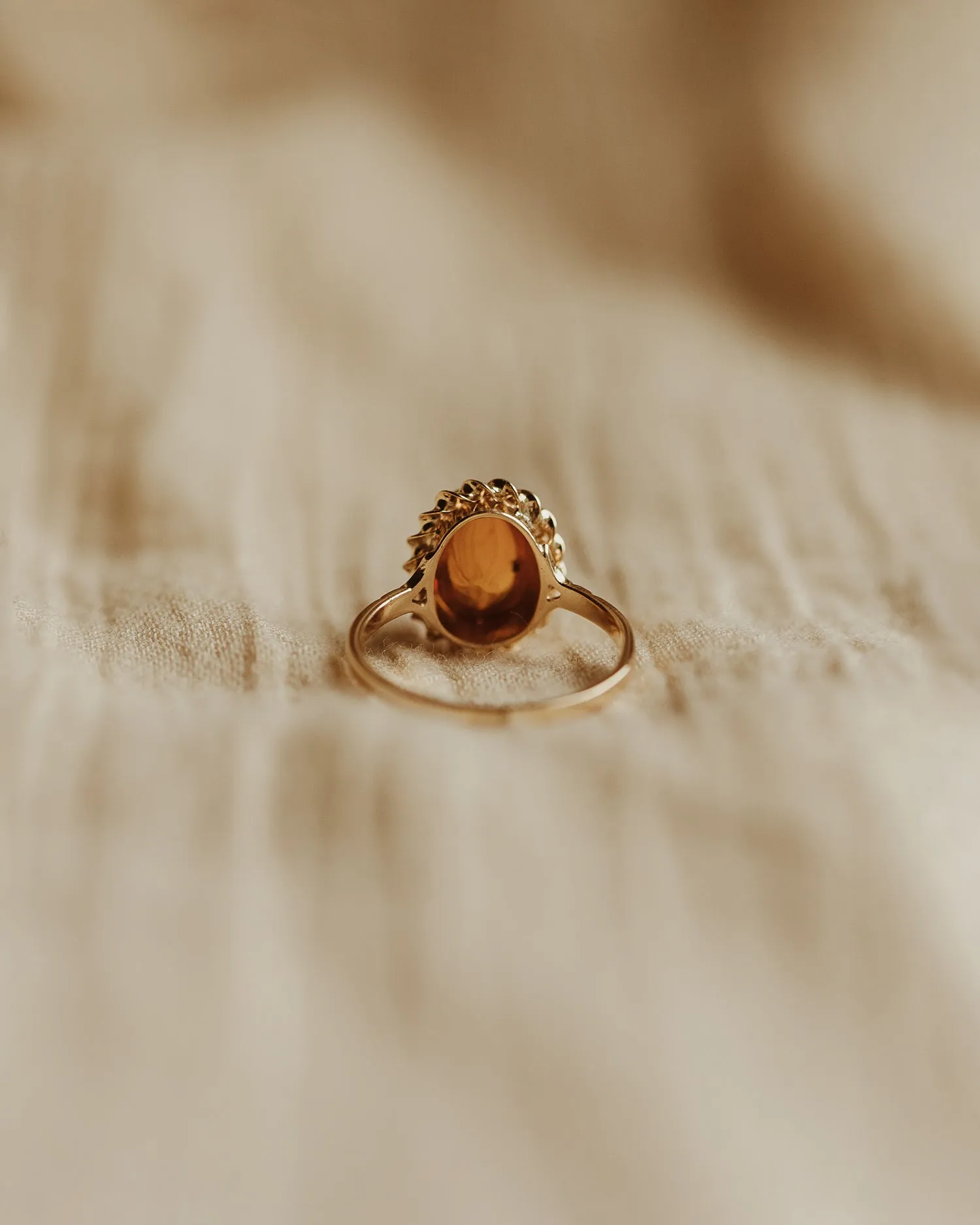 Dolly 9ct Gold Amber Ring sold by Rock n Rose product image thumbnail 5