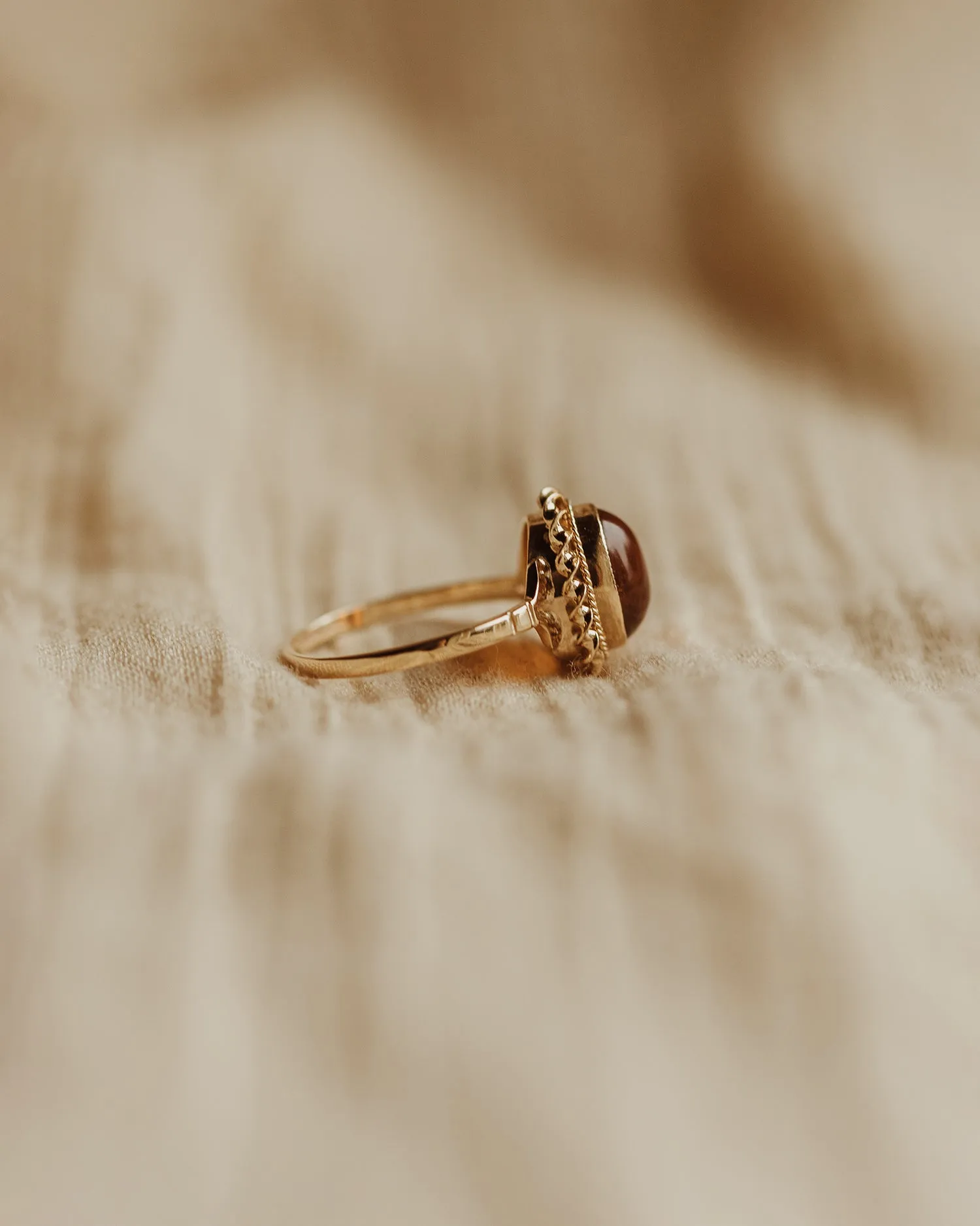 Dolly 9ct Gold Amber Ring sold by Rock n Rose product image thumbnail 4