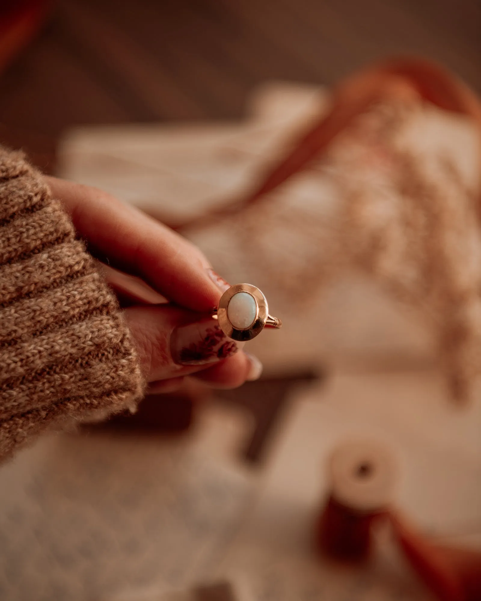 Minerva 9ct Gold Opal Ring sold by Rock n Rose product image thumbnail 3