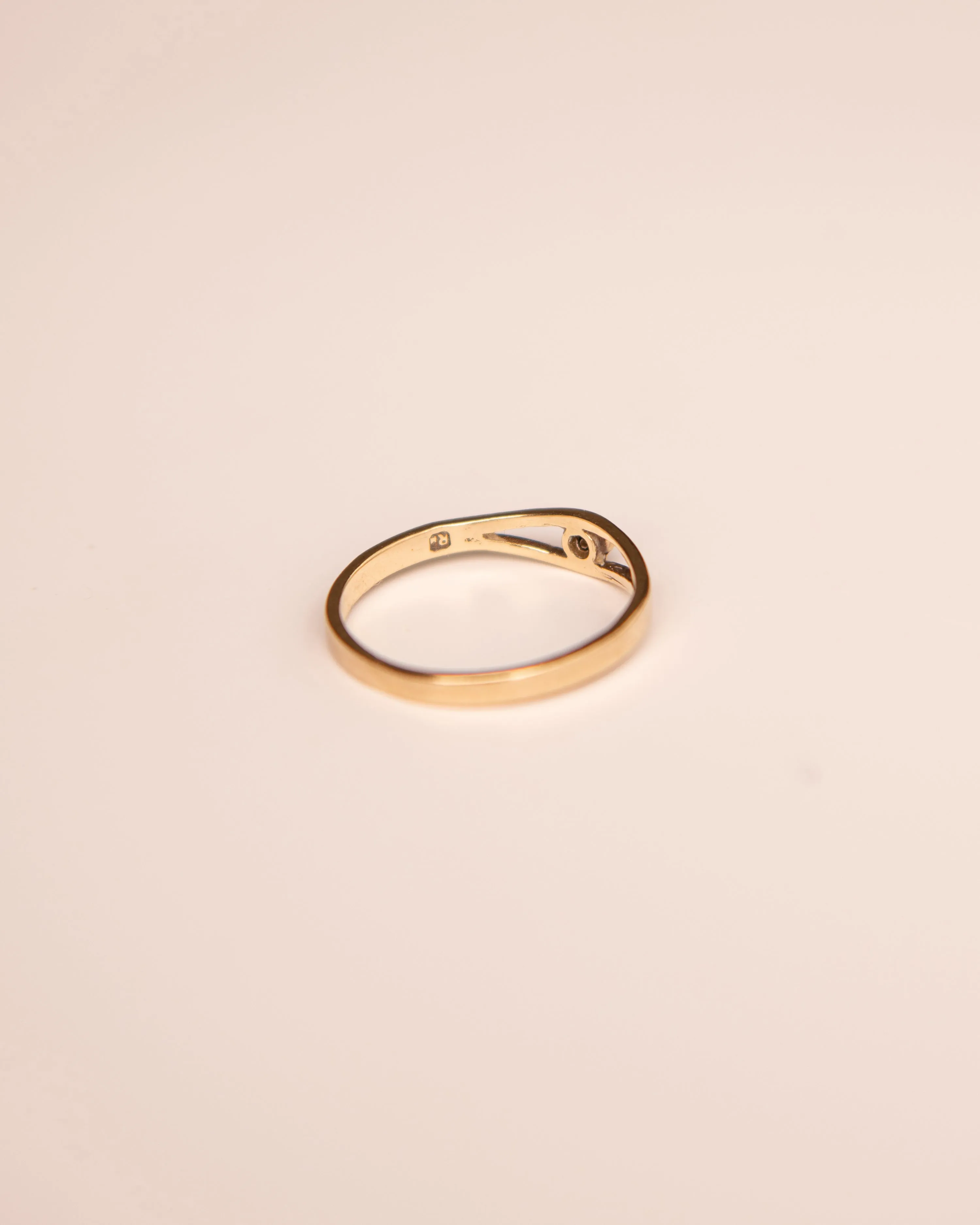 Iris 9ct Gold Diamond Ring sold by Rock n Rose product image thumbnail 5