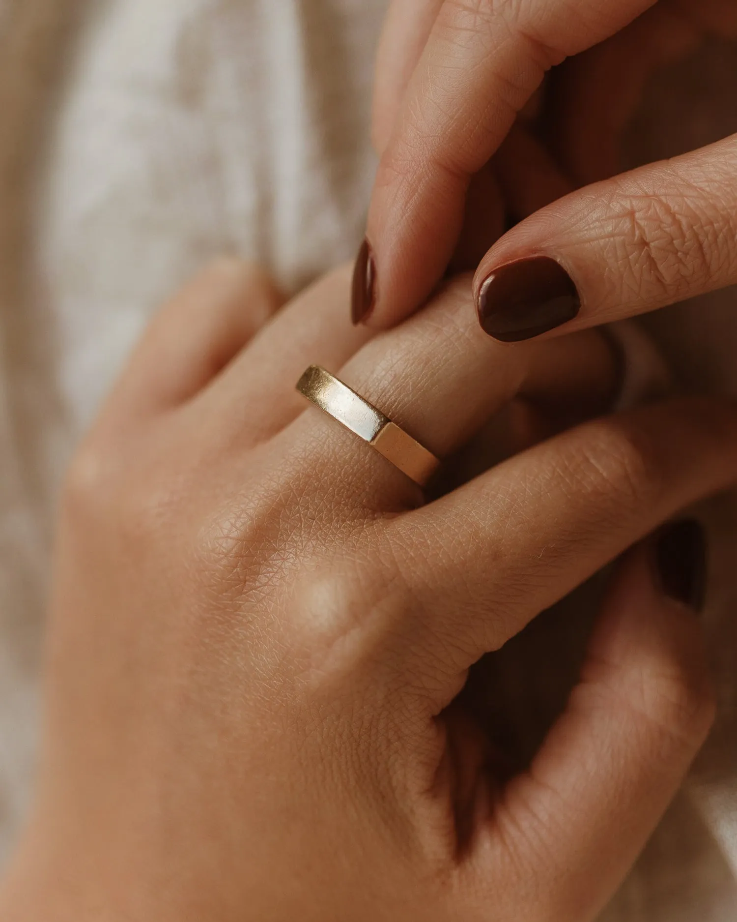Trudy 1974 9ct Gold Signet Ring sold by Rock n Rose product image thumbnail 2