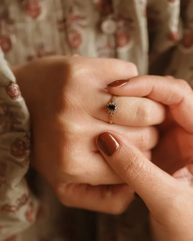 Wilda 9ct Gold Sapphire Ring sold by Rock n Rose