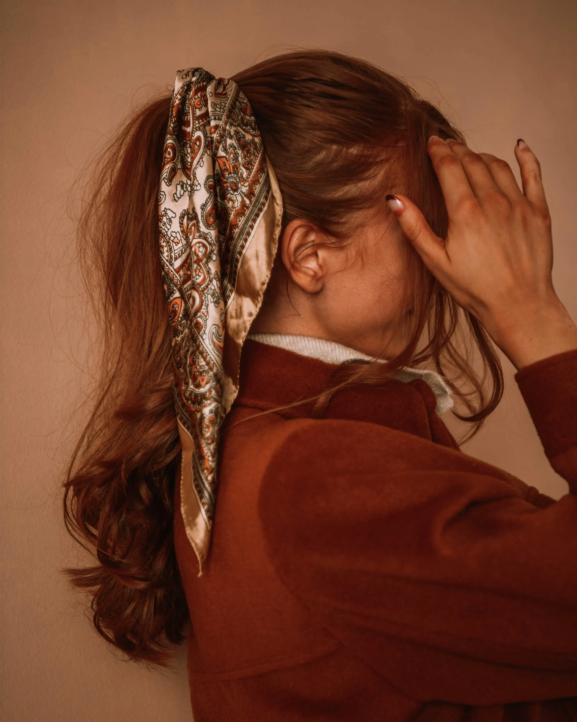 Pearl Paisley Multiway Scarf sold by Rock n Rose product image thumbnail 4