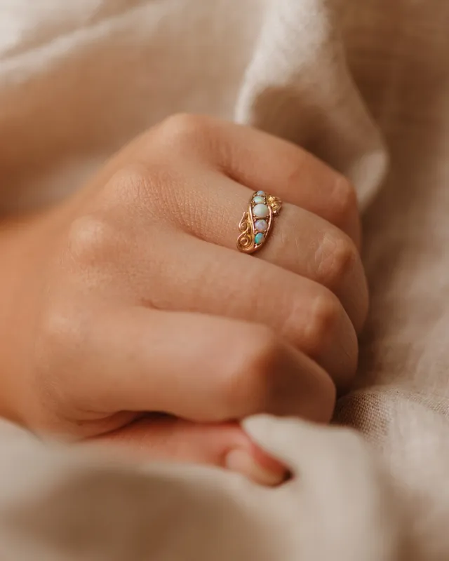 Josephine 9ct Gold Opal Ring sold by Rock n Rose