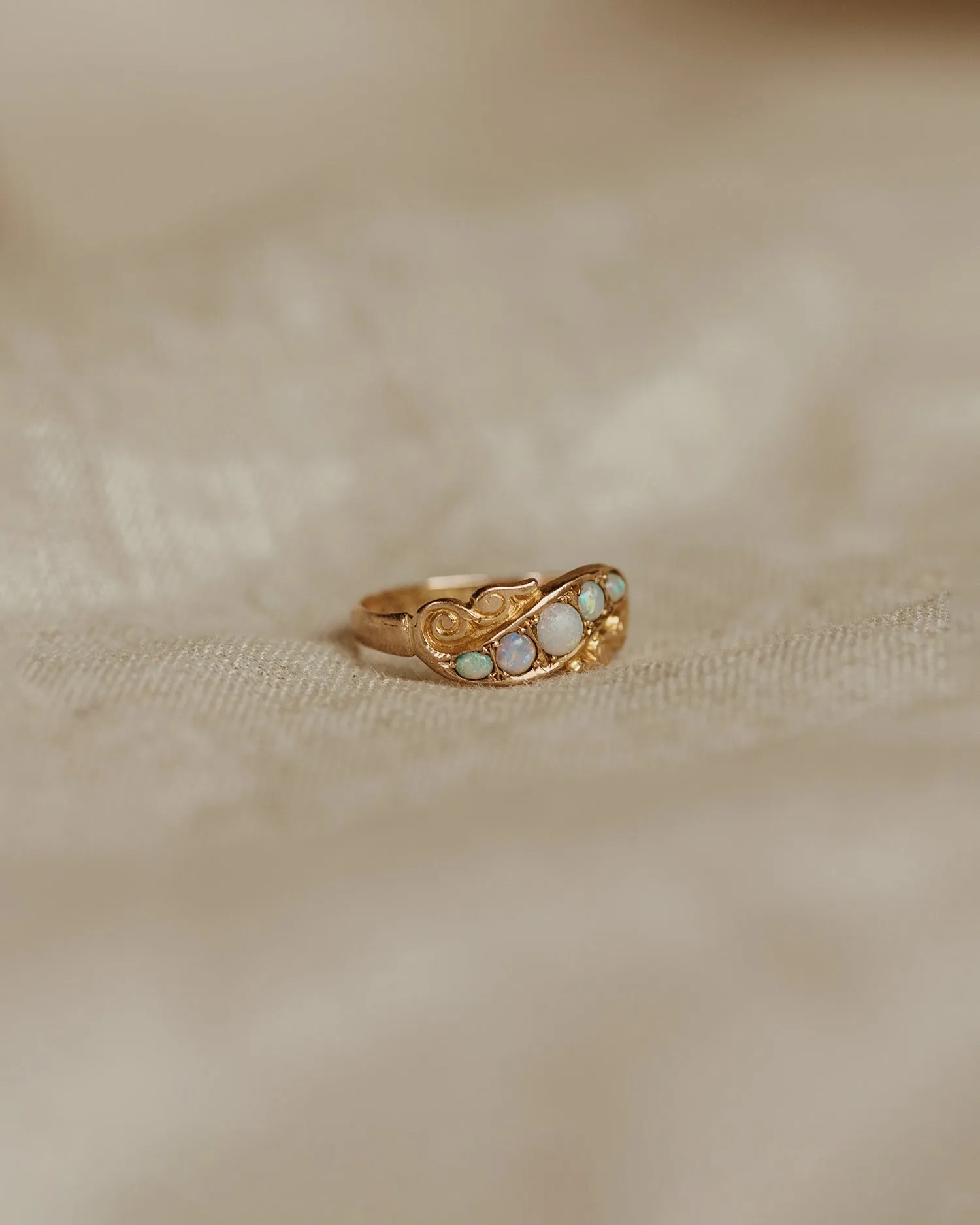 Josephine 9ct Gold Opal Ring sold by Rock n Rose product image thumbnail 3