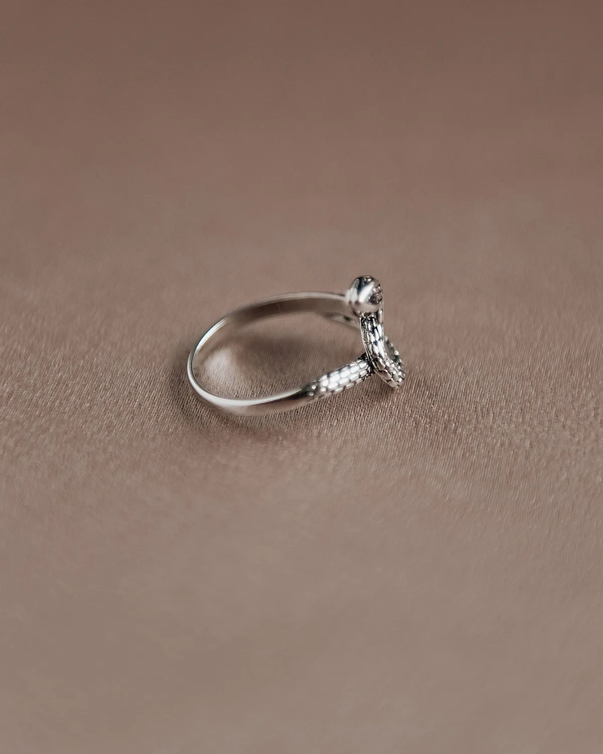 Sunday Sterling Silver Snake Ring sold by Rock n Rose product image thumbnail 4