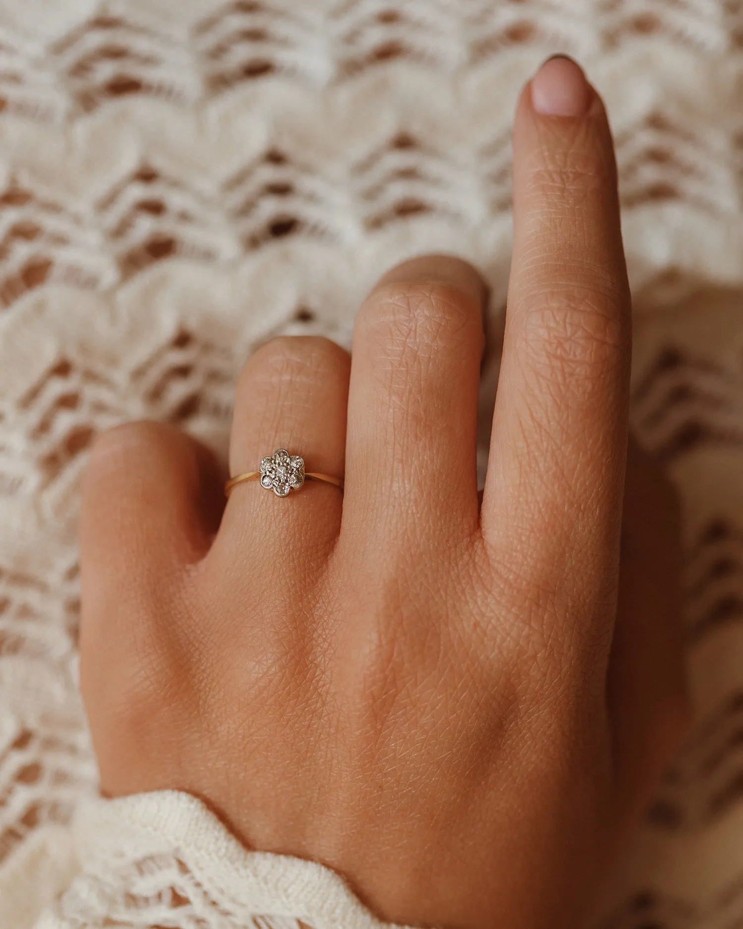 Frances 18ct Gold Diamond Ring sold by Rock n Rose