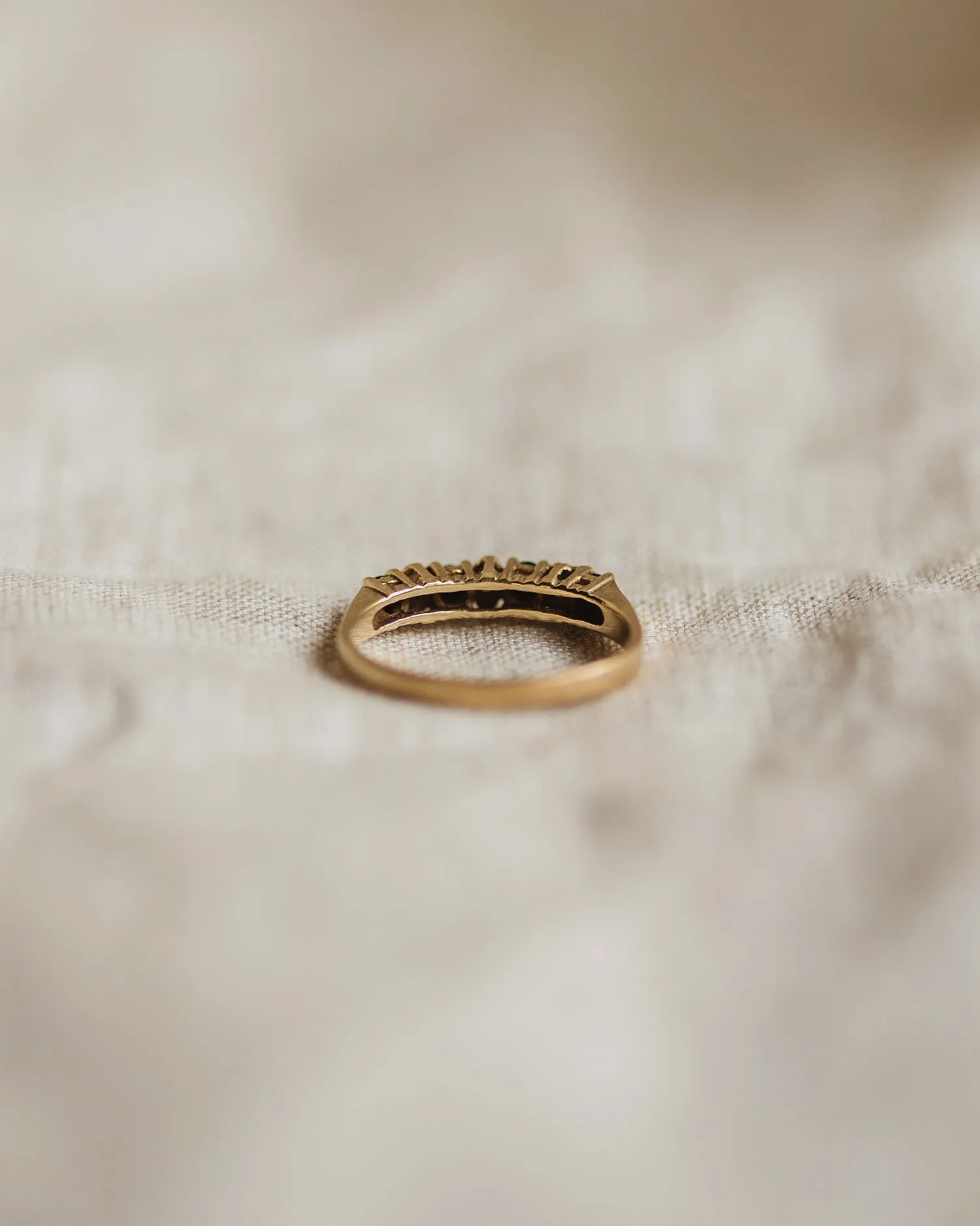 Joan 9ct Gold Sapphire & Diamond Ring sold by Rock n Rose product image thumbnail 4