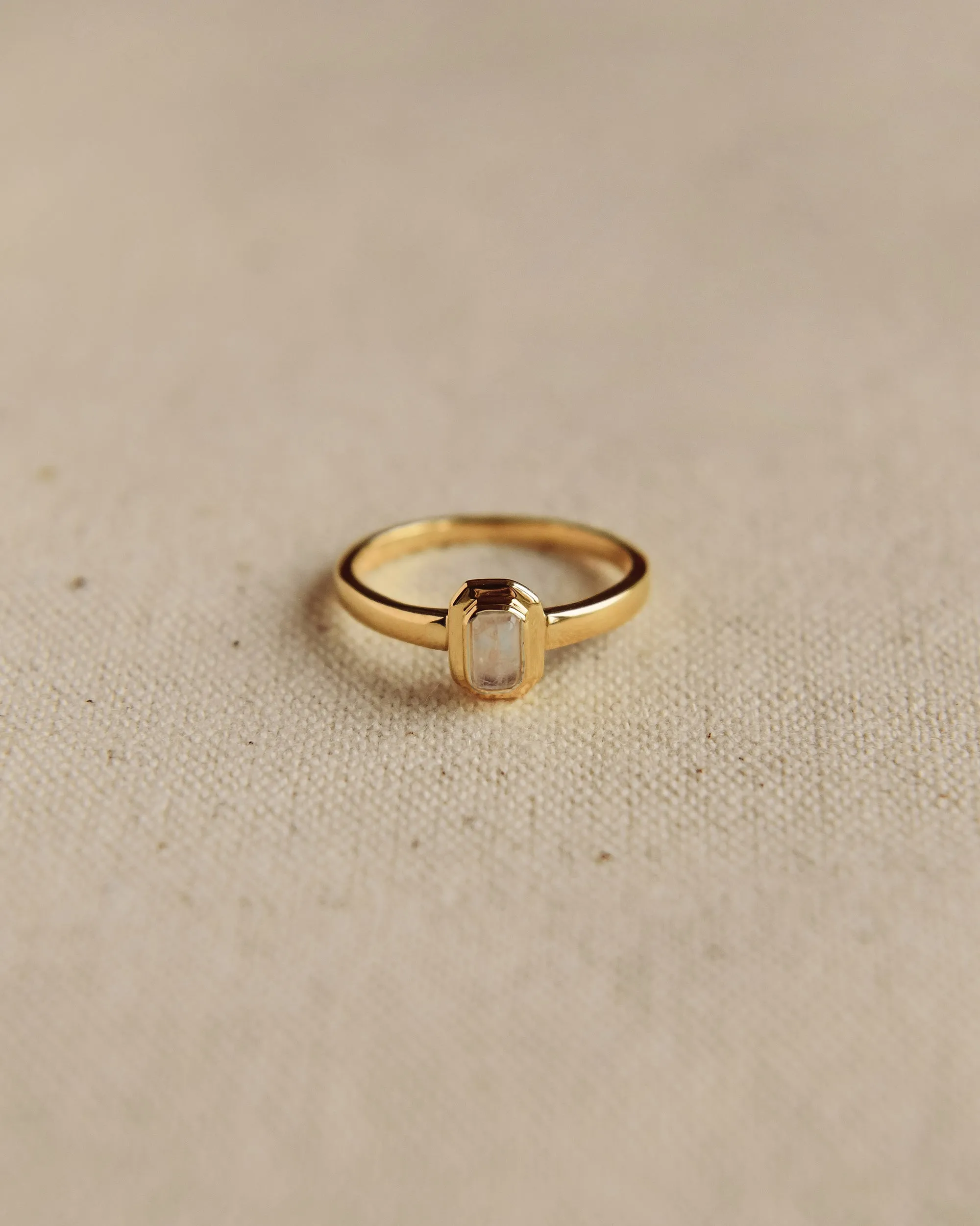 Frances Gold Vermeil Birthstone Ring - June sold by Rock n Rose