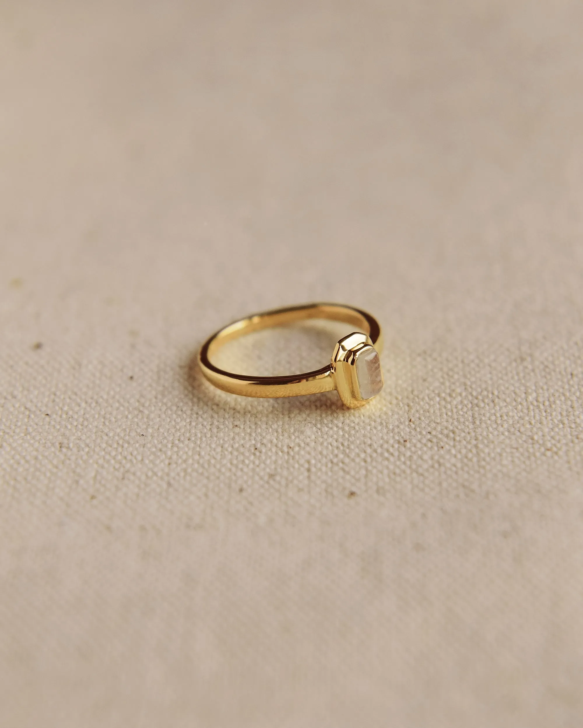 Frances Gold Vermeil Birthstone Ring - June sold by Rock n Rose product image thumbnail 2