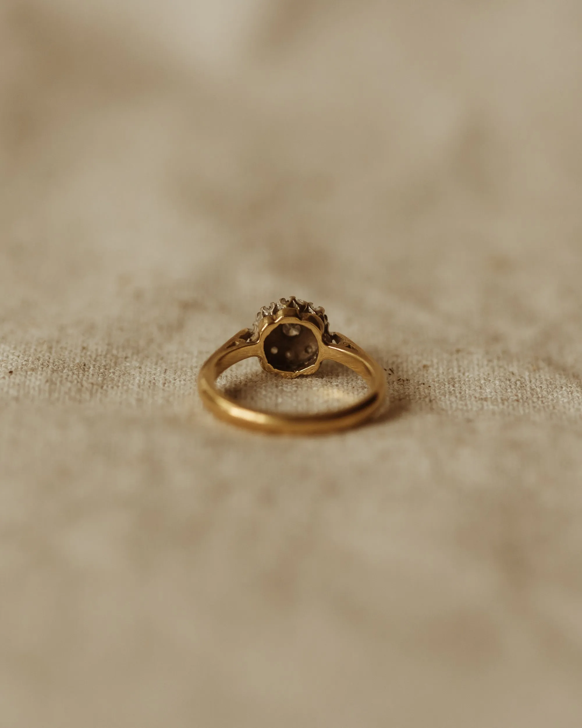 Margaret 1979 18ct Gold Diamond Ring sold by Rock n Rose product image thumbnail 4