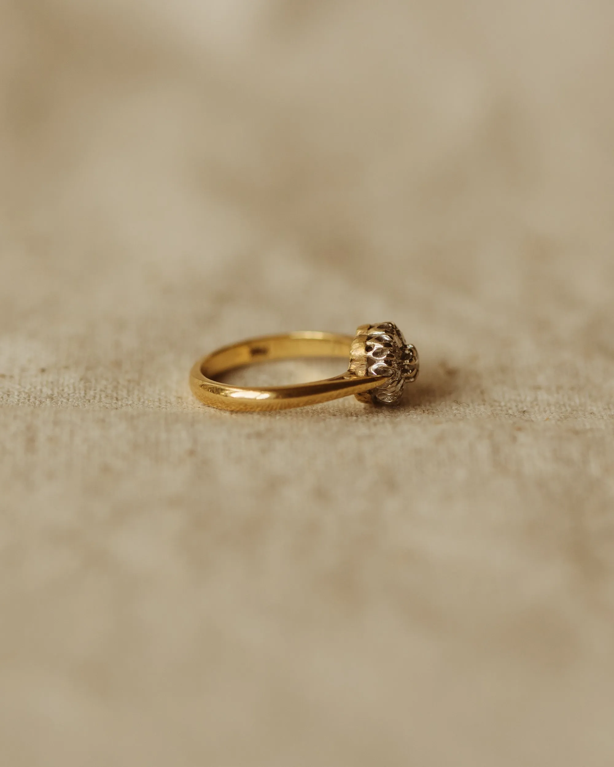 Margaret 1979 18ct Gold Diamond Ring sold by Rock n Rose product image thumbnail 3