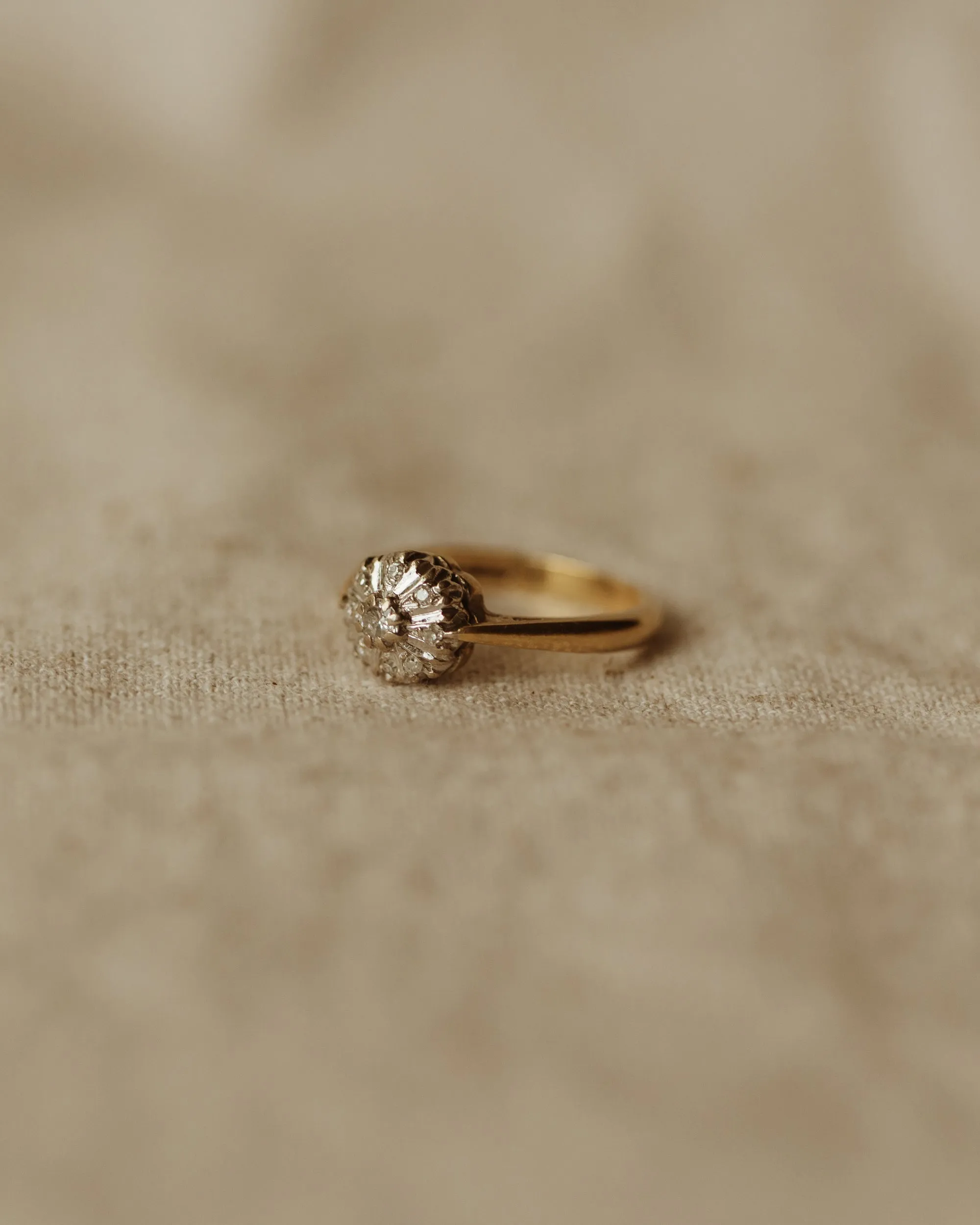 Margaret 1979 18ct Gold Diamond Ring sold by Rock n Rose product image thumbnail 5