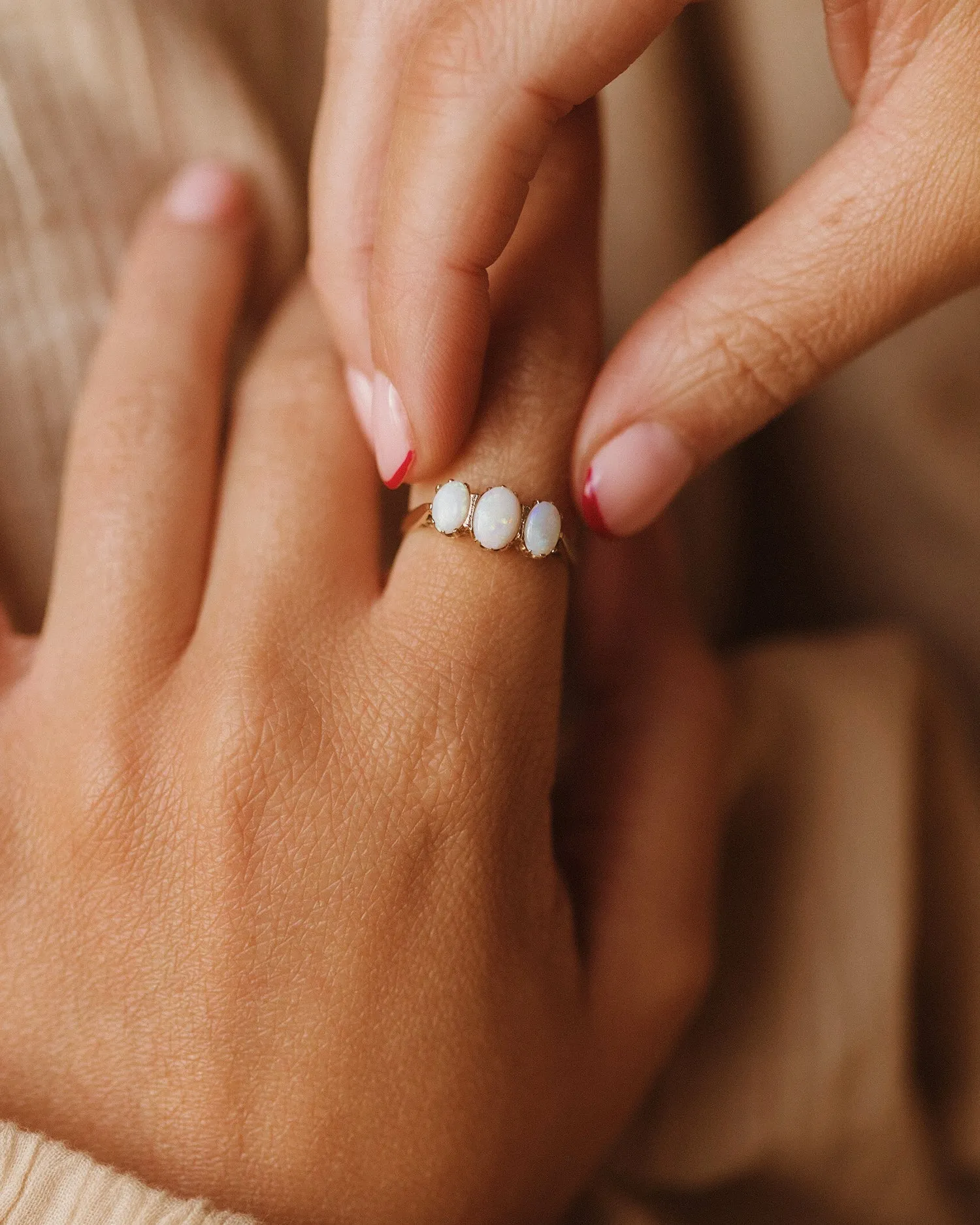 Vera 9ct Gold Opal Ring sold by Rock n Rose