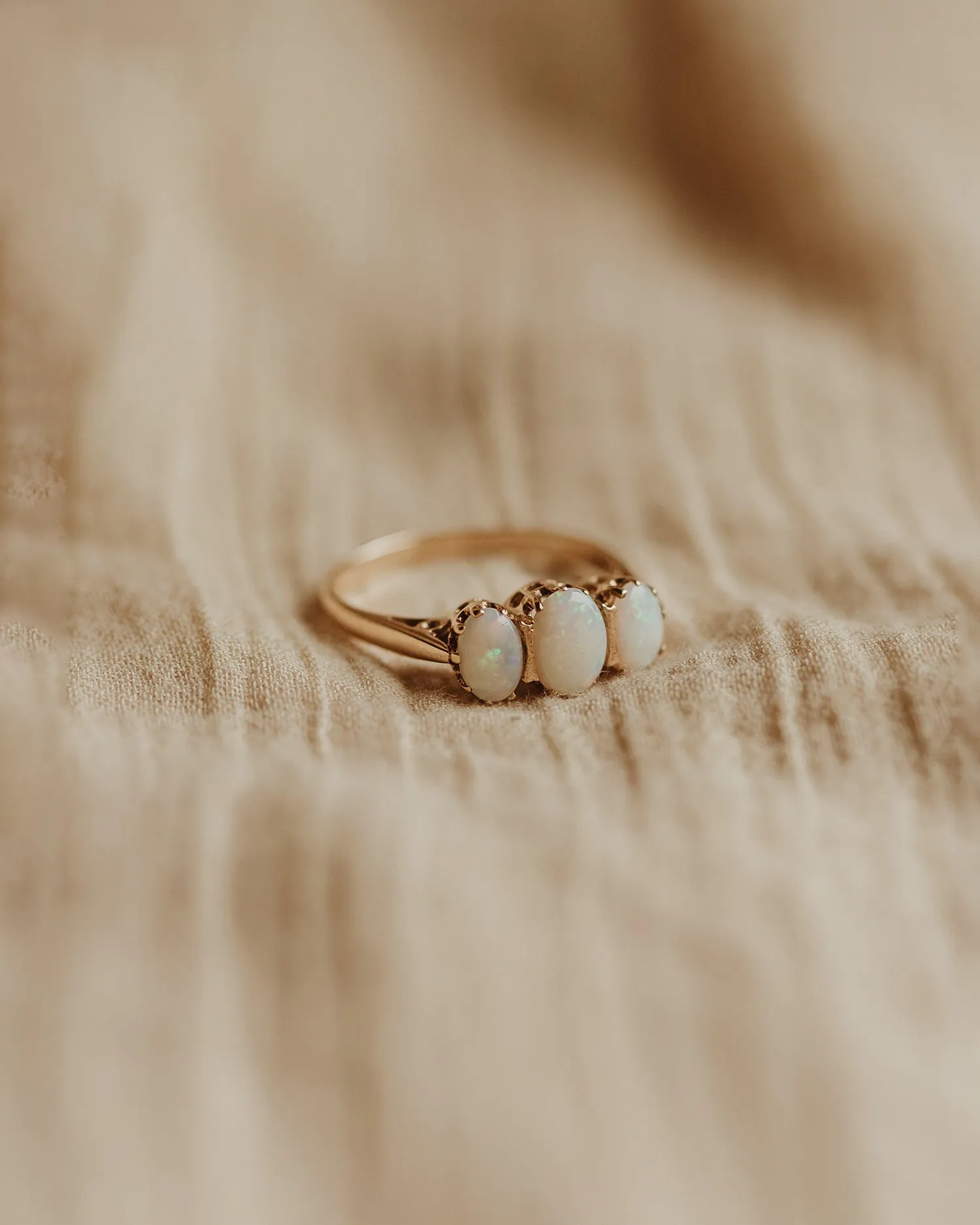 Vera 9ct Gold Opal Ring sold by Rock n Rose product image thumbnail 4