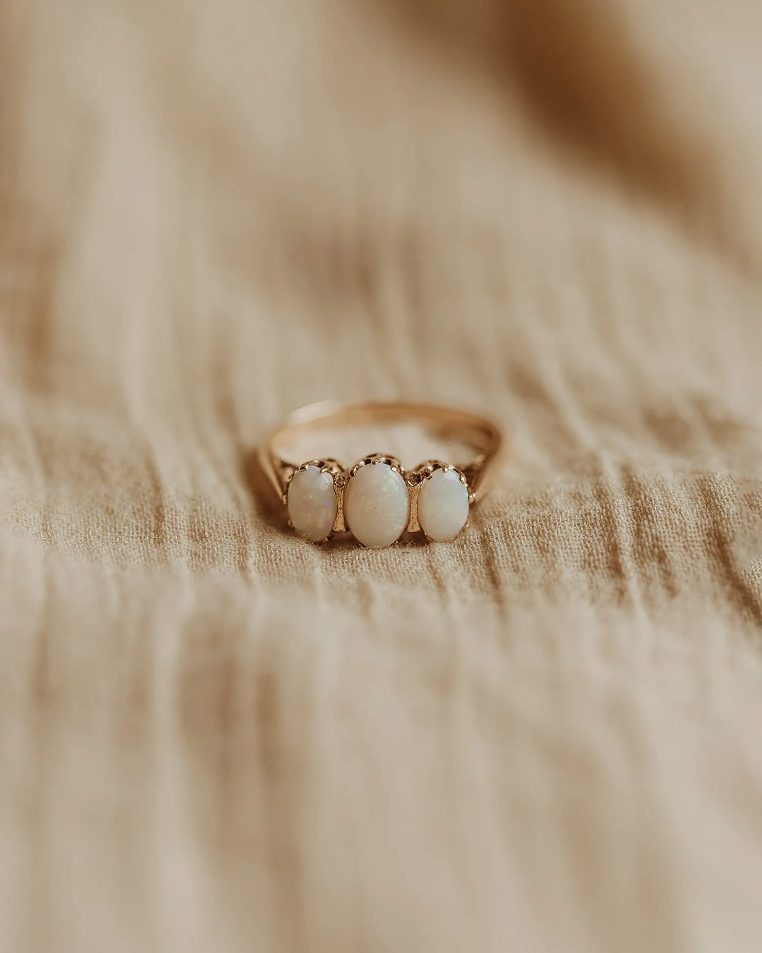 Vera 9ct Gold Opal Ring sold by Rock n Rose product image thumbnail 2