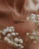 Capricorn Zodiac Nameplate Necklace sold by Rock n Rose