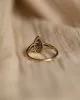 Anais Antique 18ct Gold Sapphire & Diamond Navette Ring sold by Rock n Rose