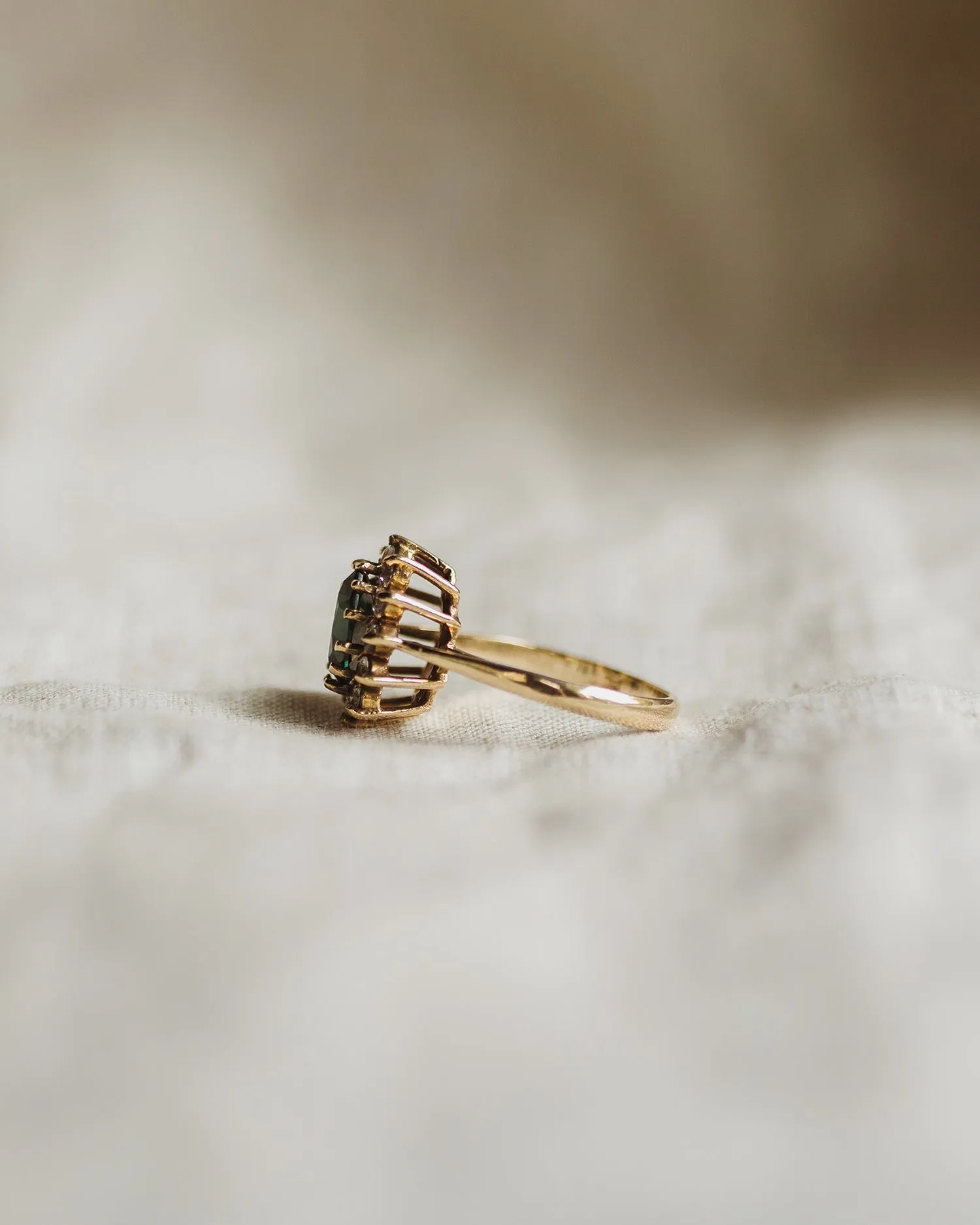 Florence 9ct Gold Cluster Ring sold by Rock n Rose product image thumbnail 5