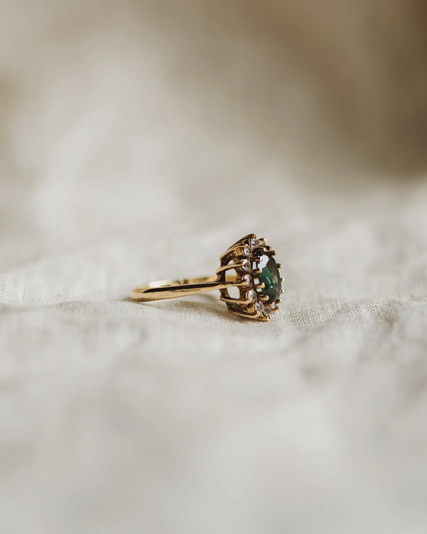 Florence 9ct Gold Cluster Ring sold by Rock n Rose product image thumbnail 3