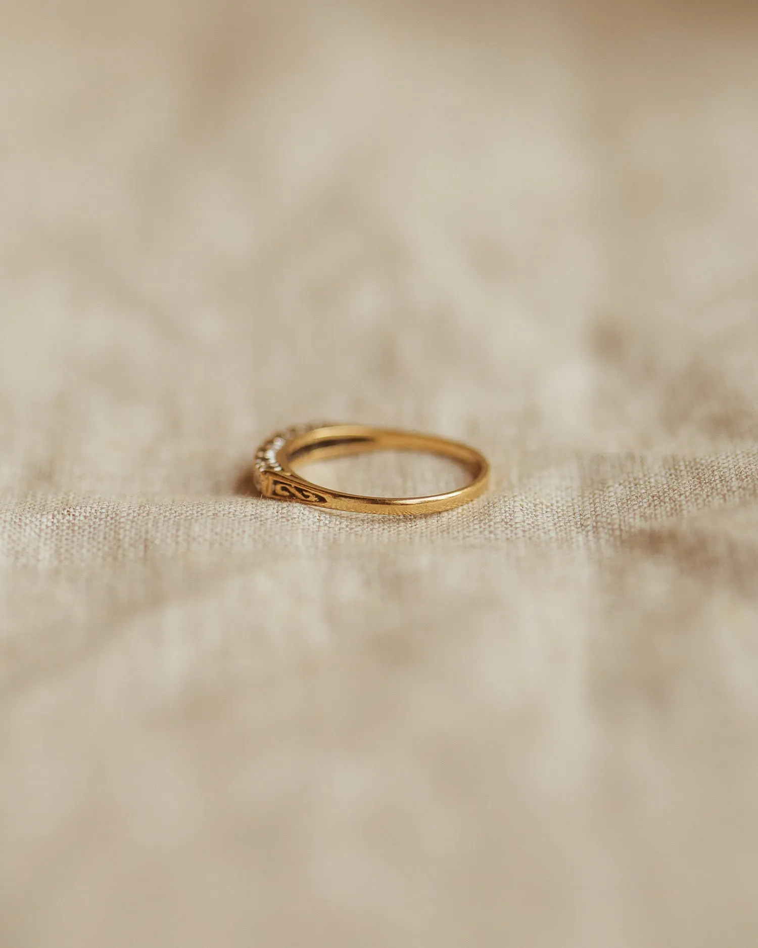 Kate 9ct Gold Diamond Ring sold by Rock n Rose product image thumbnail 5