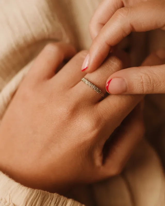 Kate 9ct Gold Diamond Ring sold by Rock n Rose