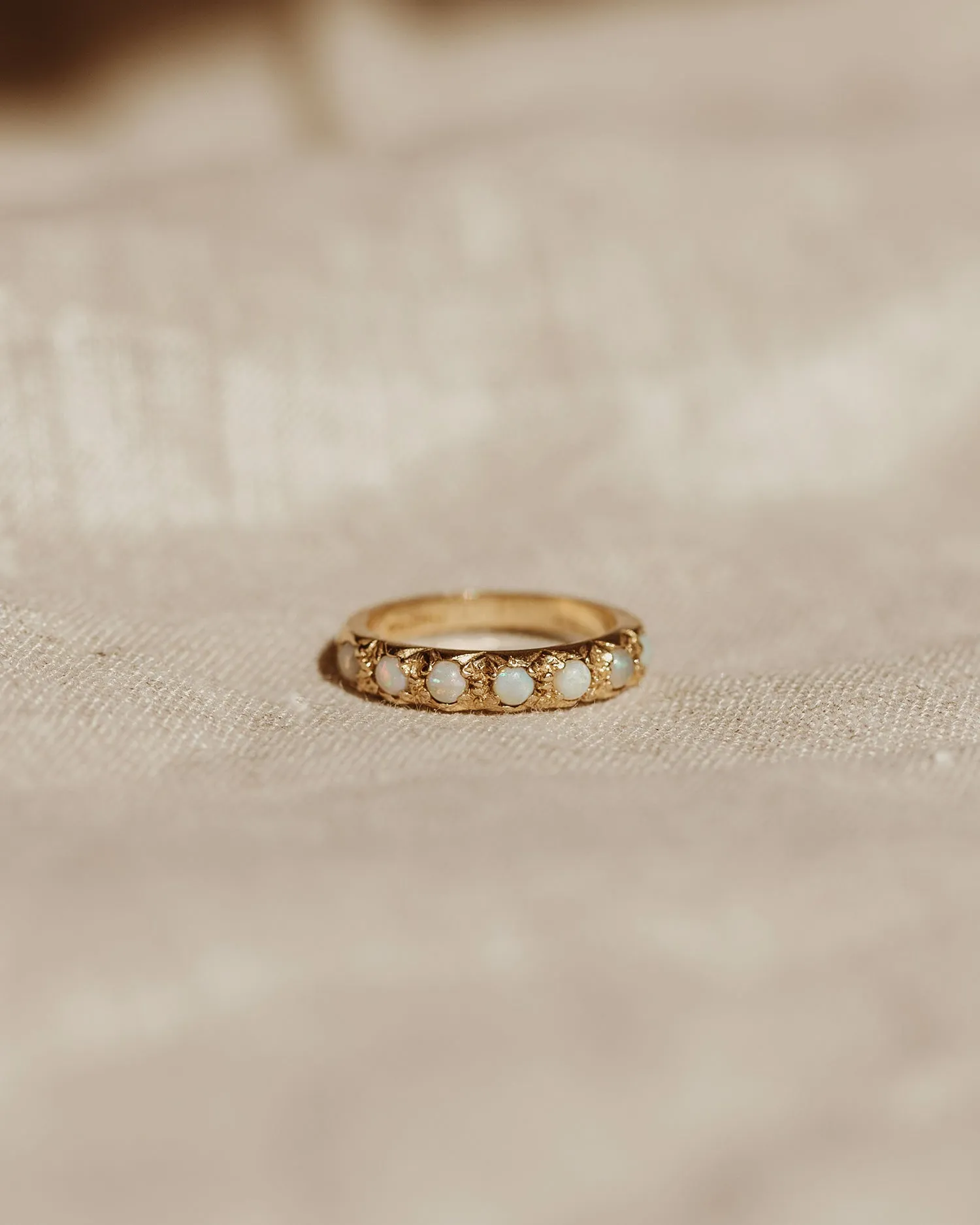 Edith 9ct Gold Opal Ring sold by Rock n Rose