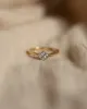 Grace Antique Art Deco 18ct Gold Diamond Cluster Ring sold by Rock n Rose