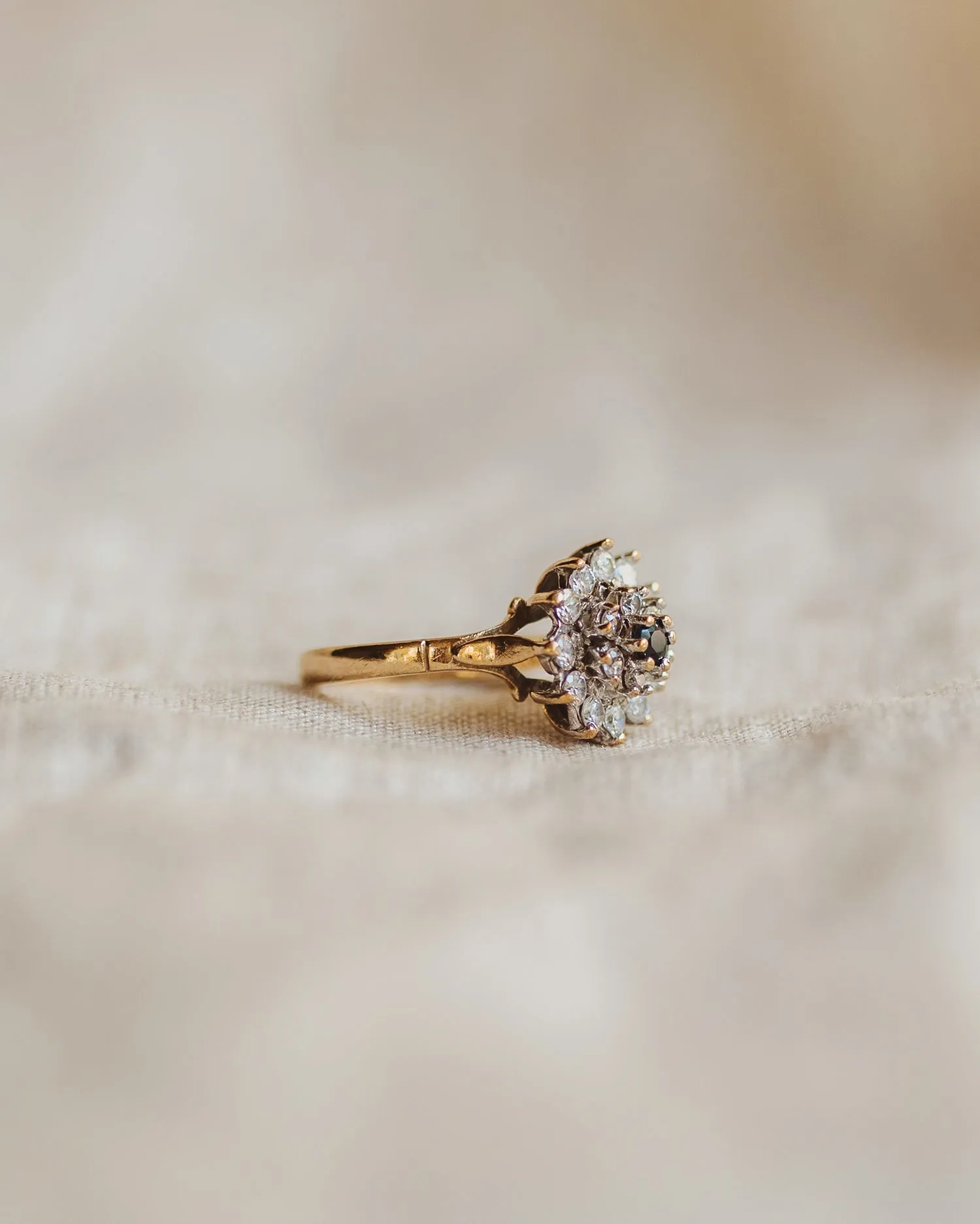 Gretel 9ct Gold Sapphire Ring sold by Rock n Rose product image thumbnail 3