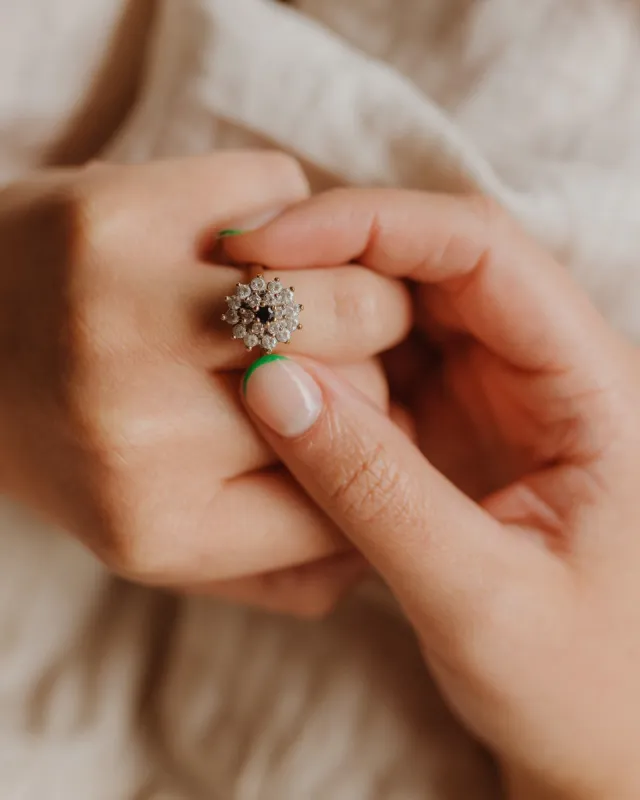 Gretel 9ct Gold Sapphire Ring sold by Rock n Rose