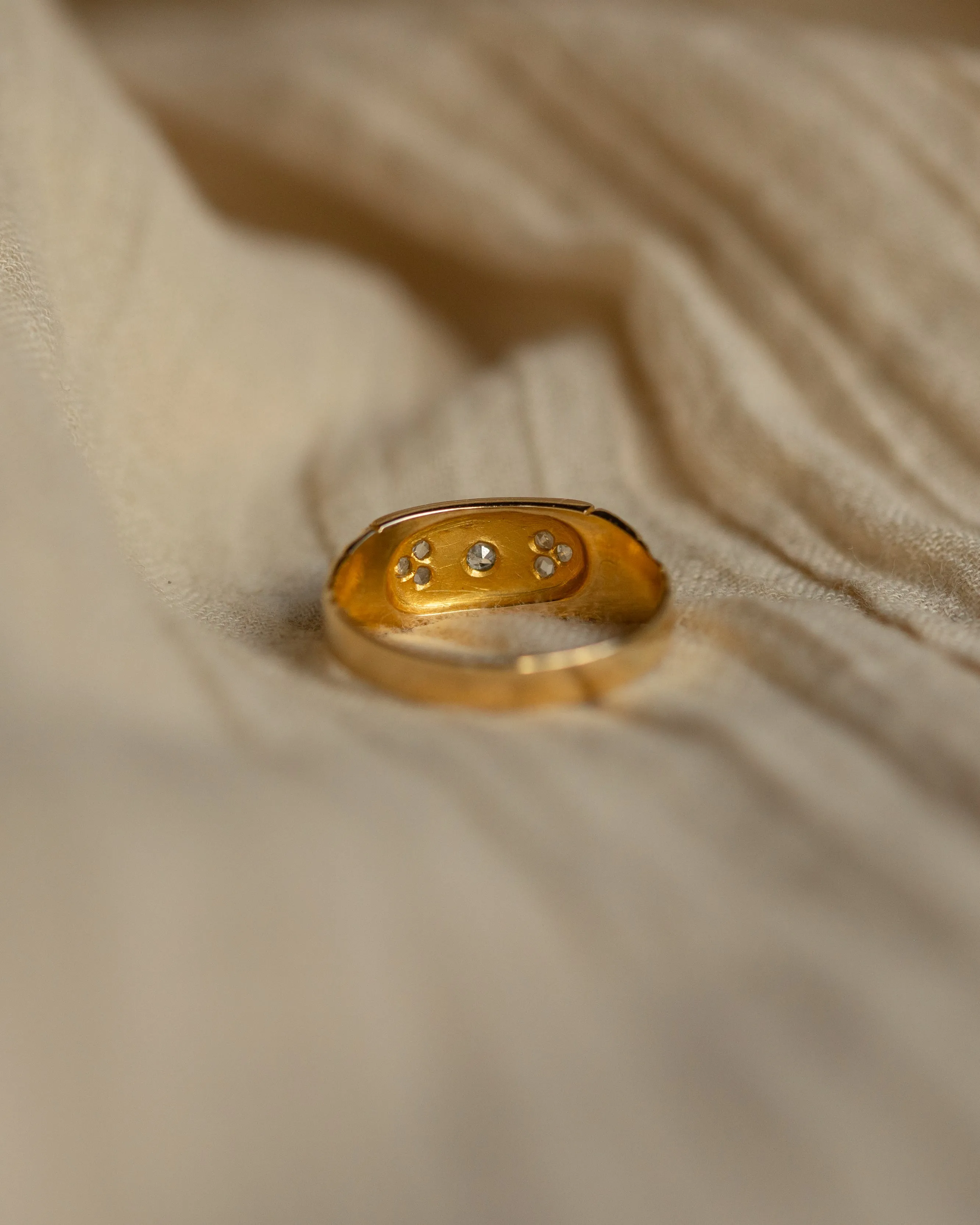 Goldie 1893 Antique Victorian 18ct Gold Diamond Ring sold by Rock n Rose product image thumbnail 5