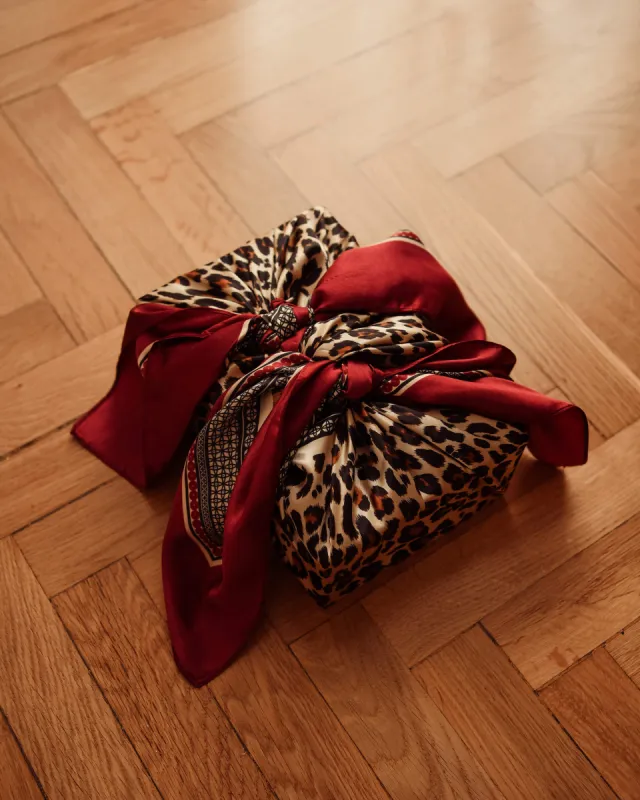 🎁 Stella Leopard Print Square Scarf (100% off) sold by Rock n Rose