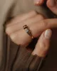 Betina Antique 9ct Gold Garnet Trilogy Ring sold by Rock n Rose