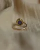 Dolores Antique 9ct Gold Chalcedony Single Stone Ring sold by Rock n Rose