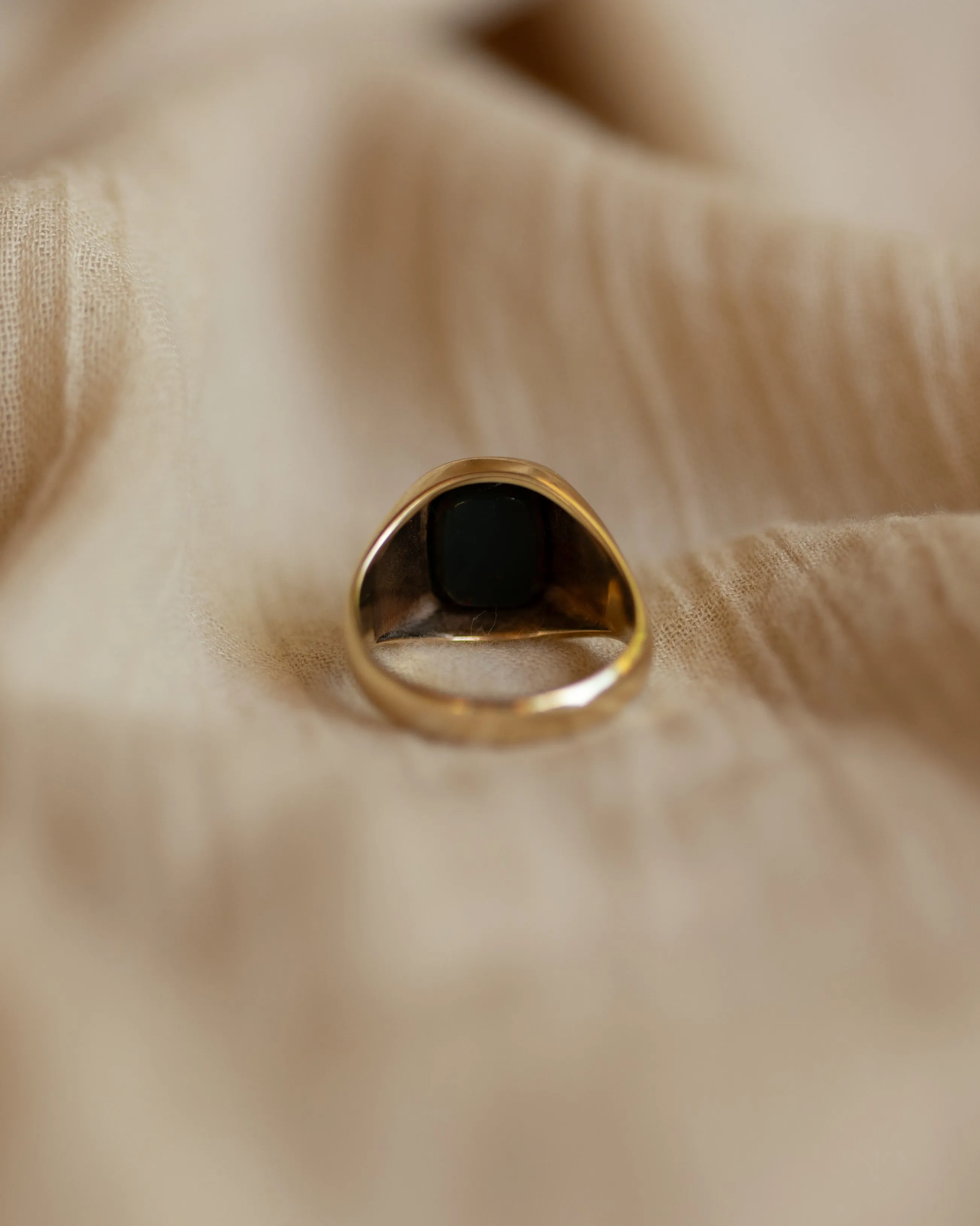 Ophelia Antique 9ct Gold Bloodstone Signet Ring sold by Rock n Rose product image thumbnail 5